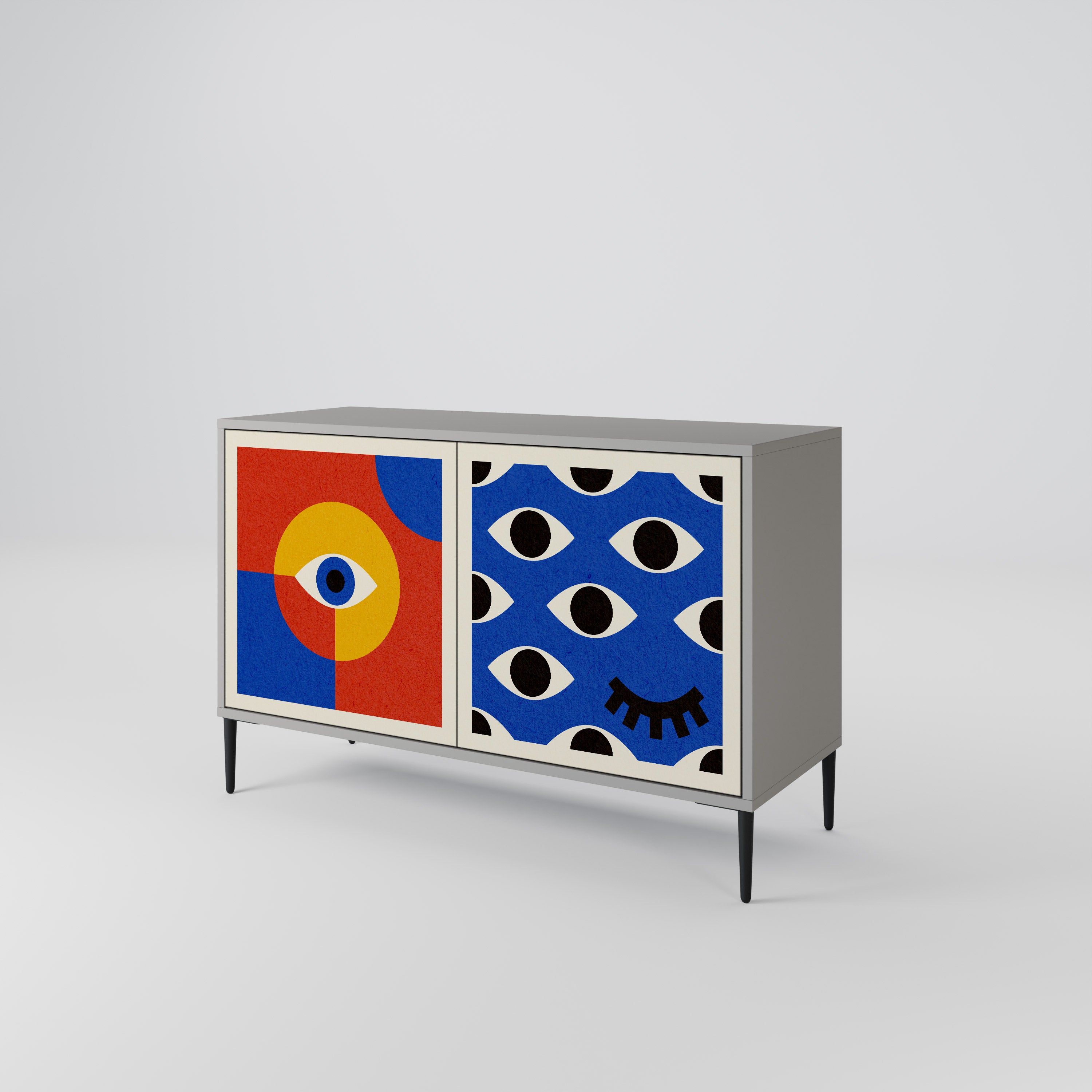 GEOMETRIC EYES 2-Door Sideboard