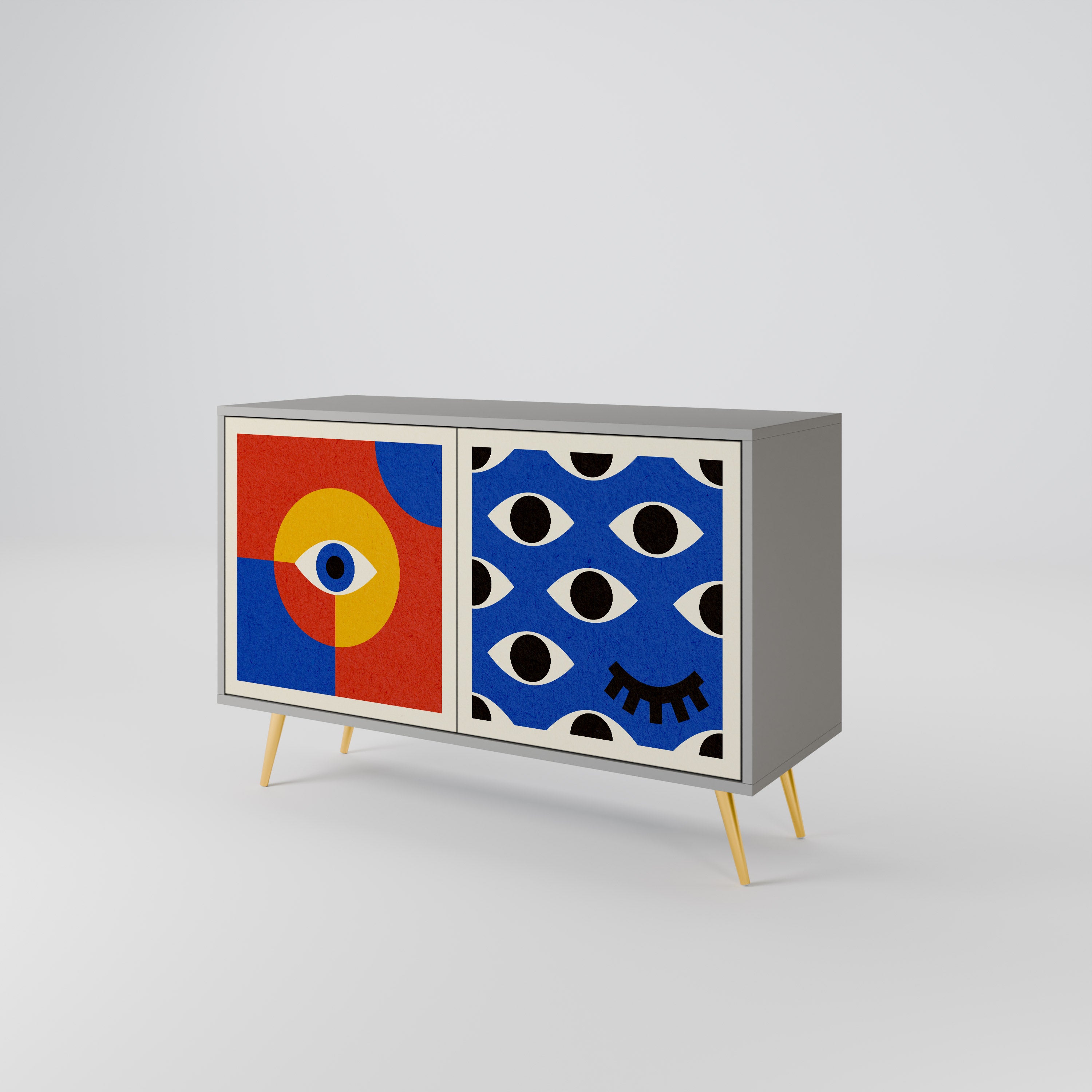 GEOMETRIC EYES 2-Door Sideboard