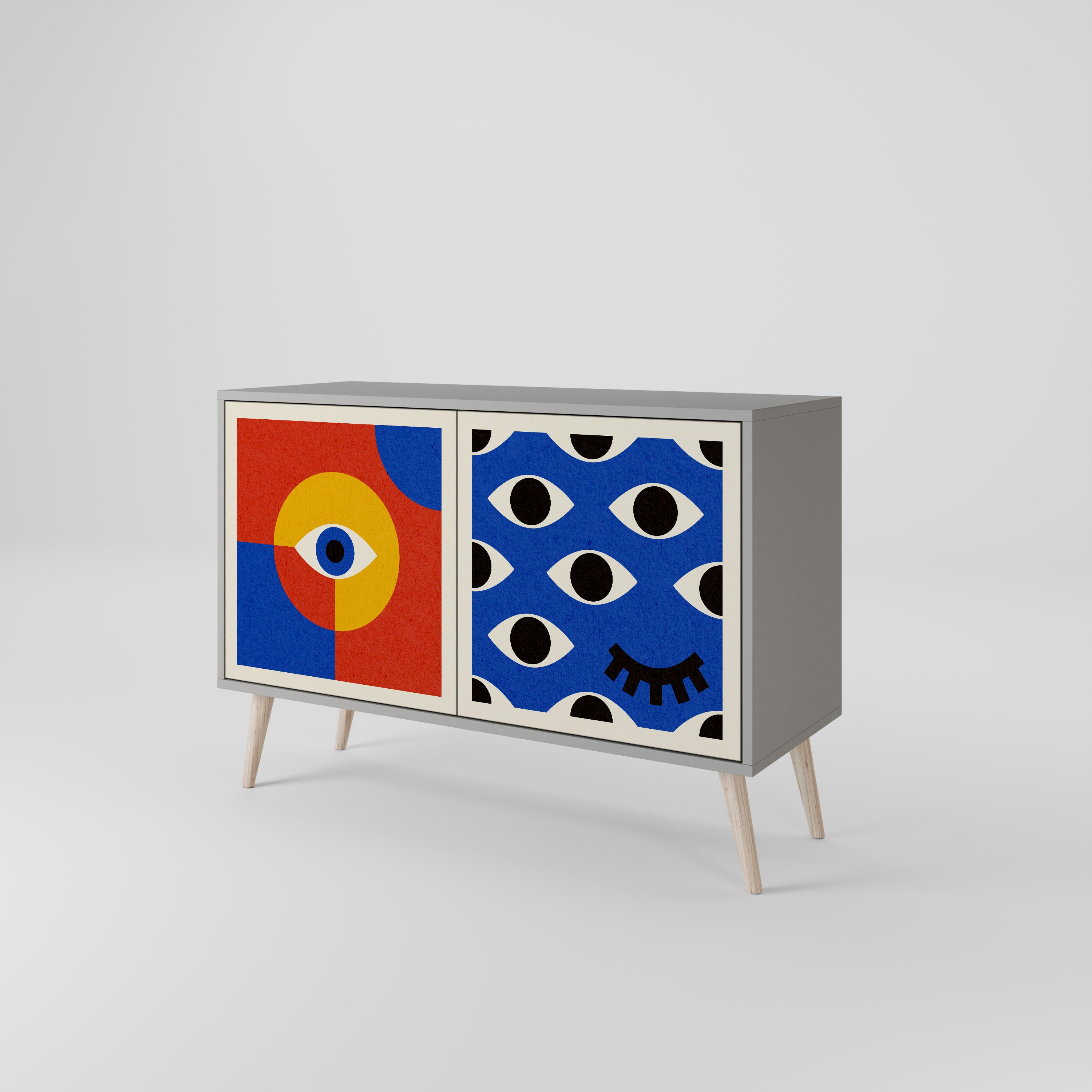 GEOMETRIC EYES 2-Door Sideboard