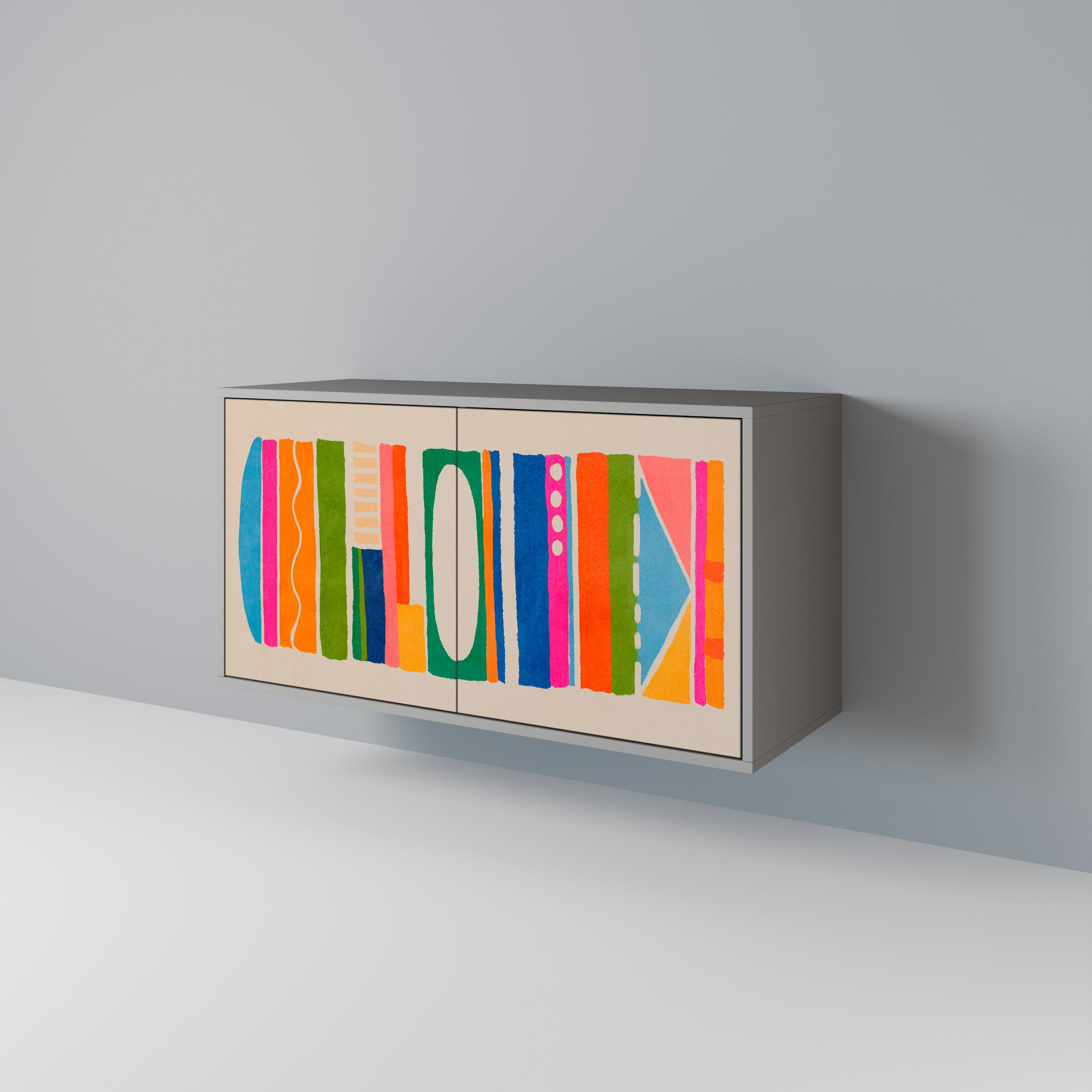 GEOMETRIC SHINE 2-Door Sideboard