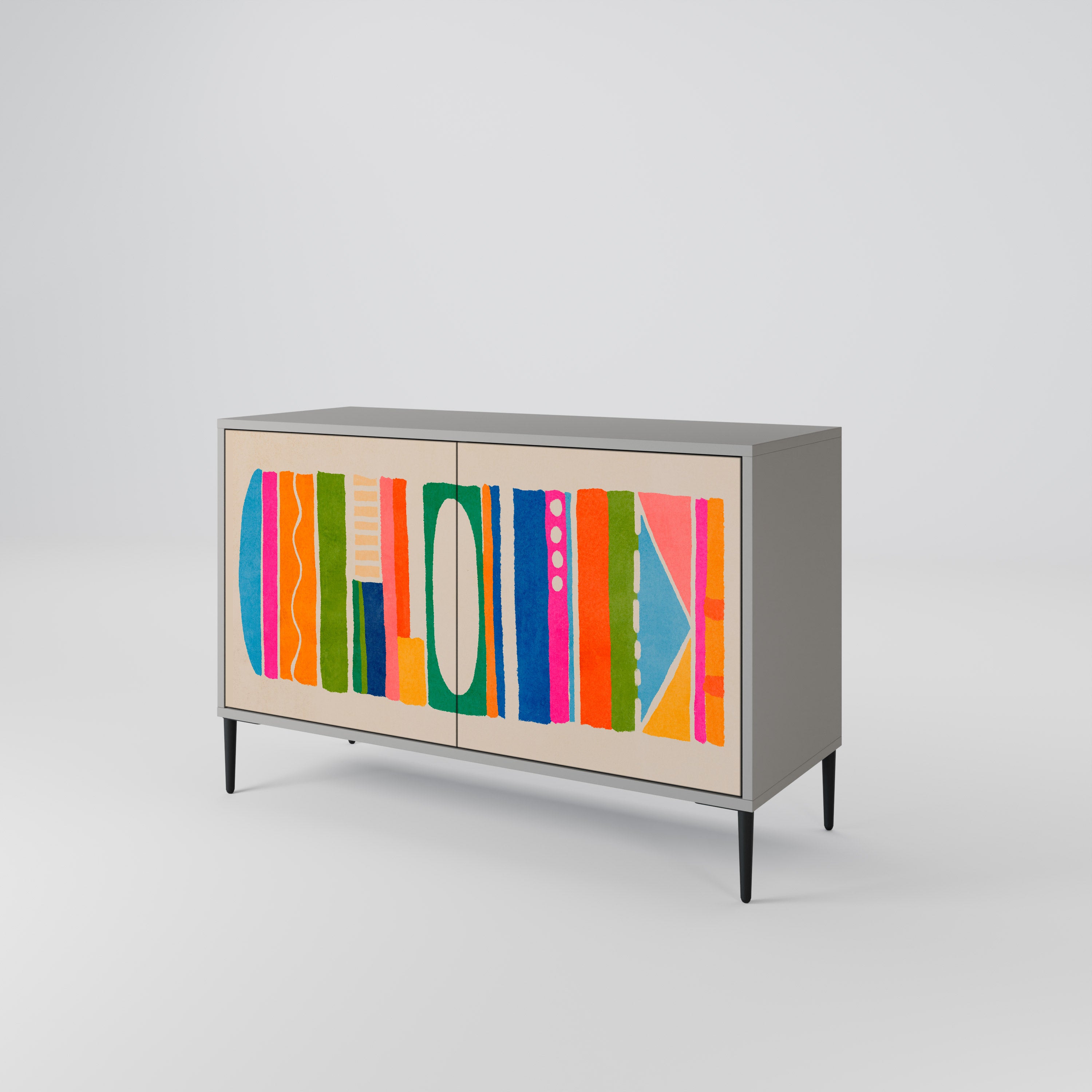 GEOMETRIC SHINE 2-Door Sideboard