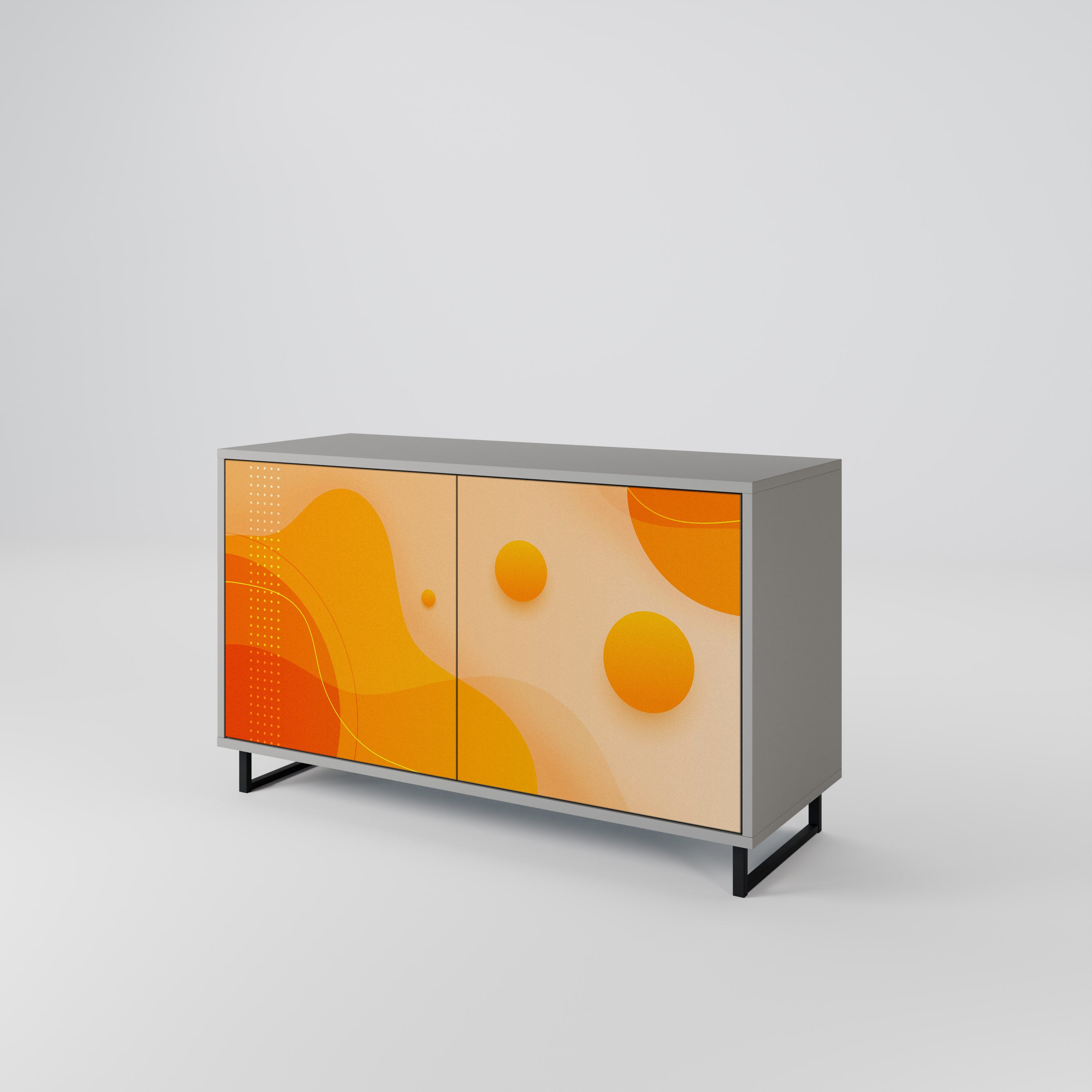 ORANGE ARRANGEMENT 2-Door Sideboard