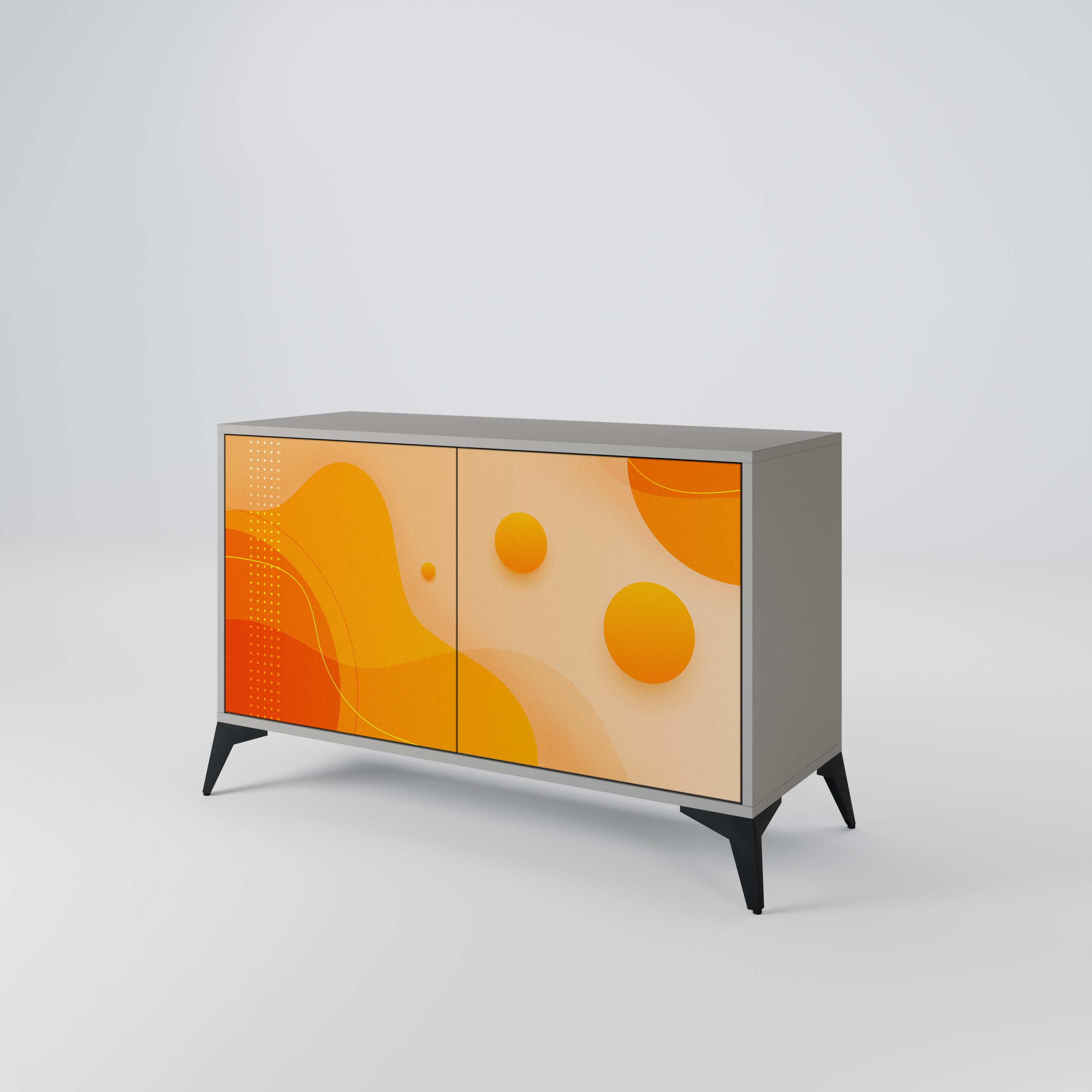 ORANGE ARRANGEMENT 2-Door Sideboard