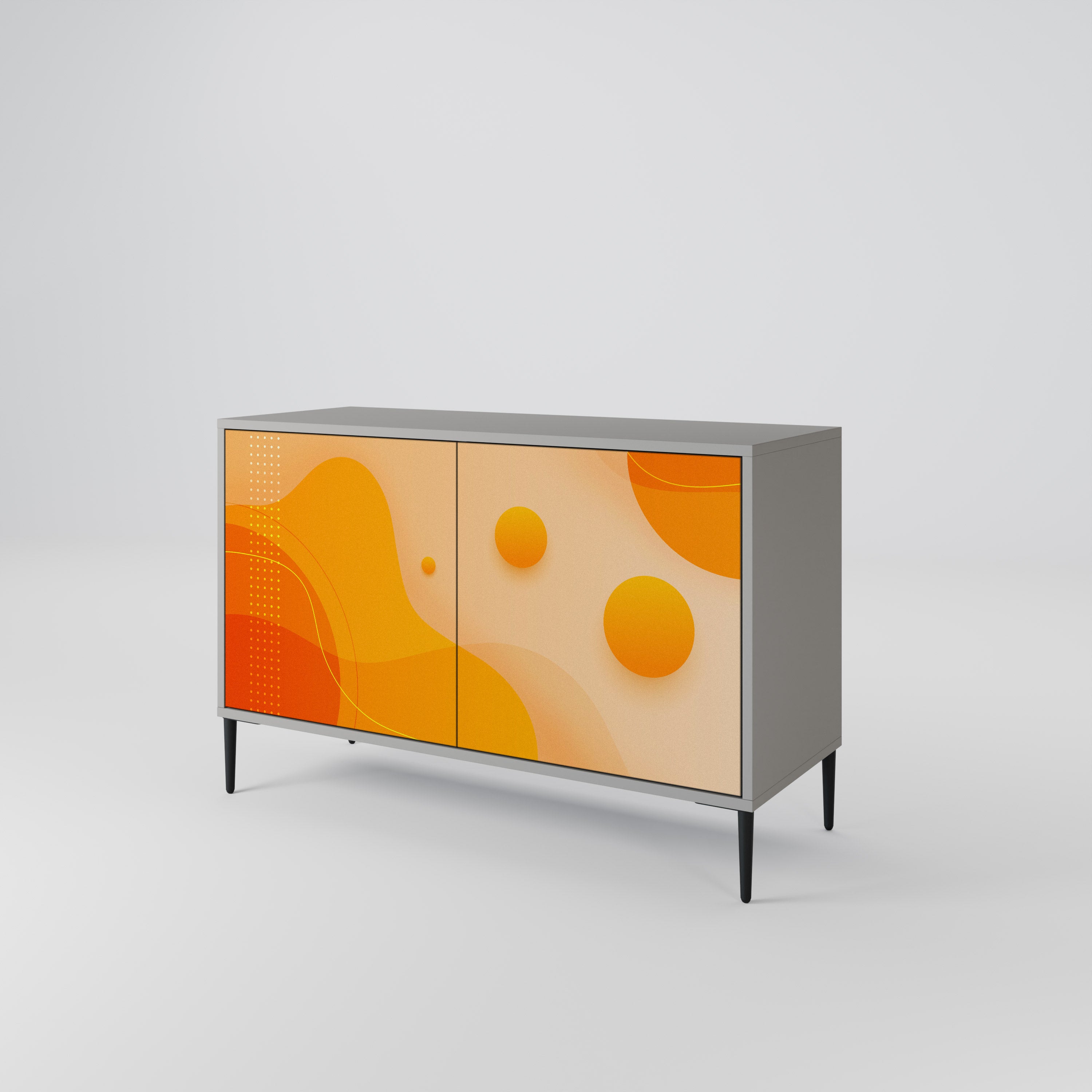 ORANGE ARRANGEMENT 2-Door Sideboard