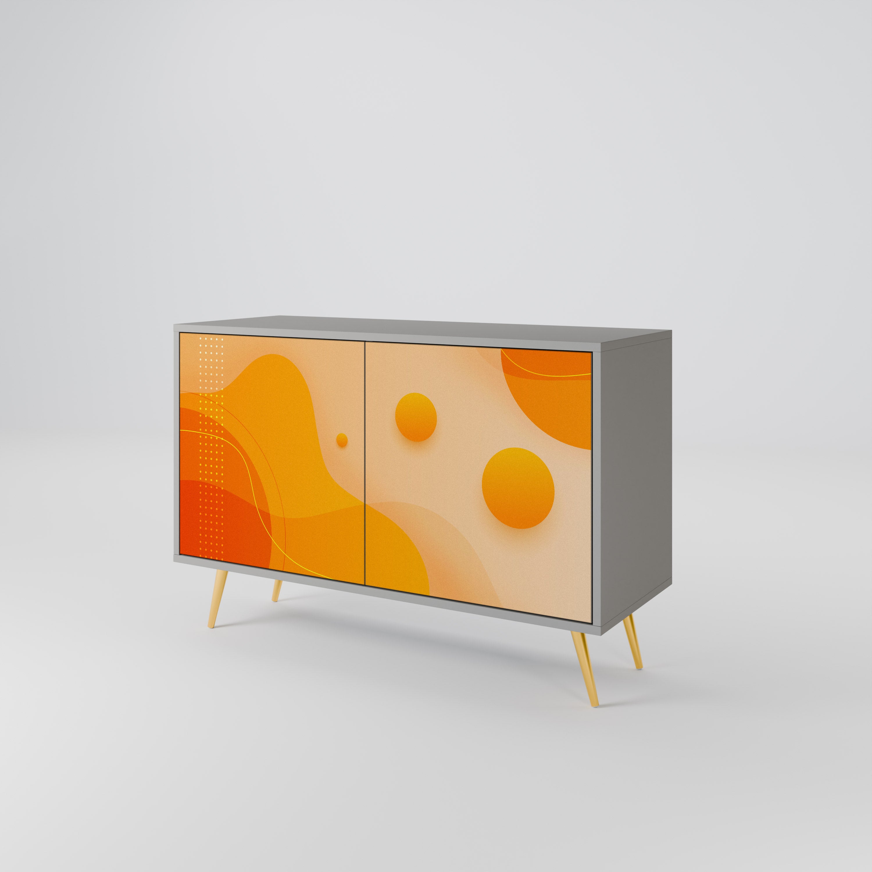ORANGE ARRANGEMENT 2-Door Sideboard