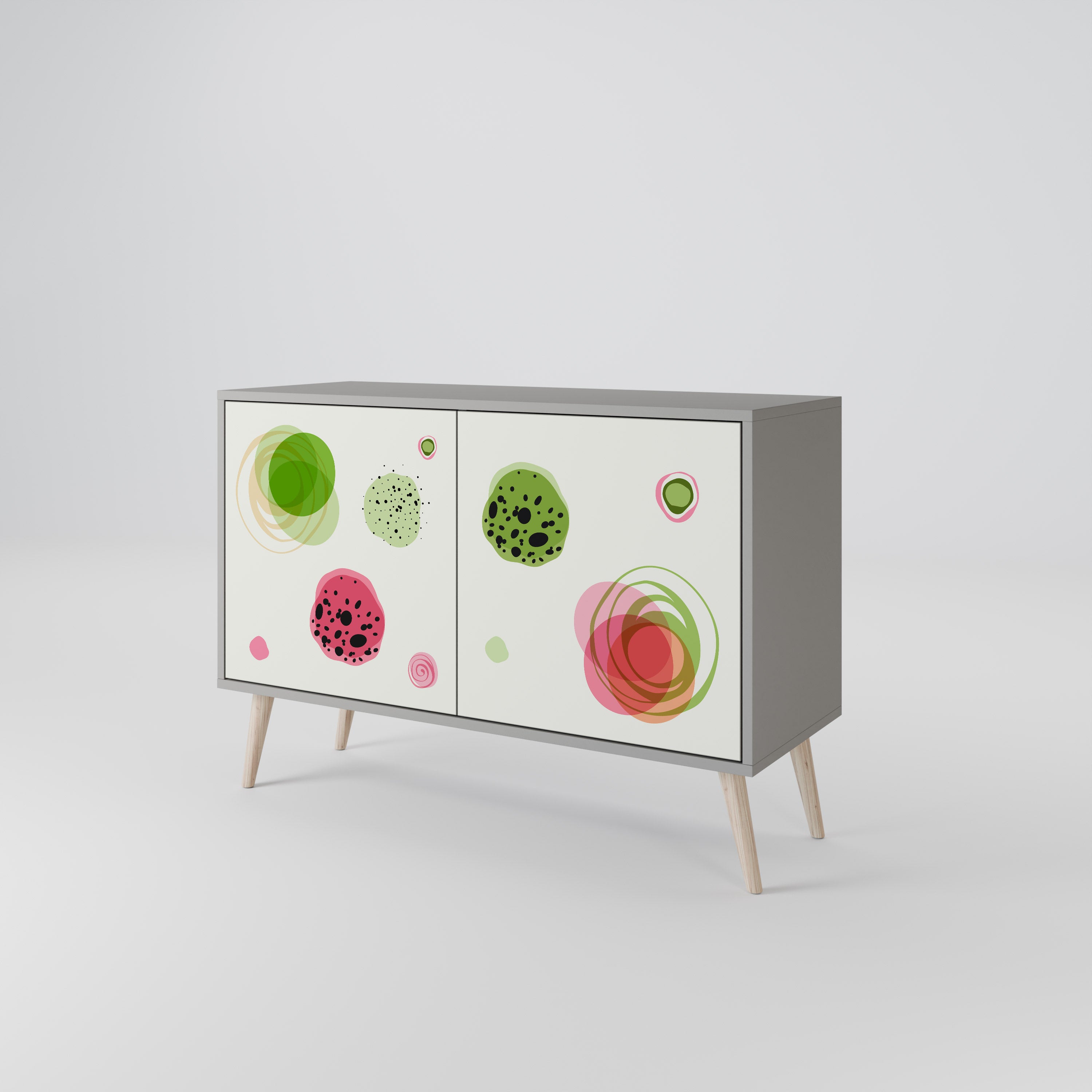 COLORFUL COSMOS 2-Door Sideboard