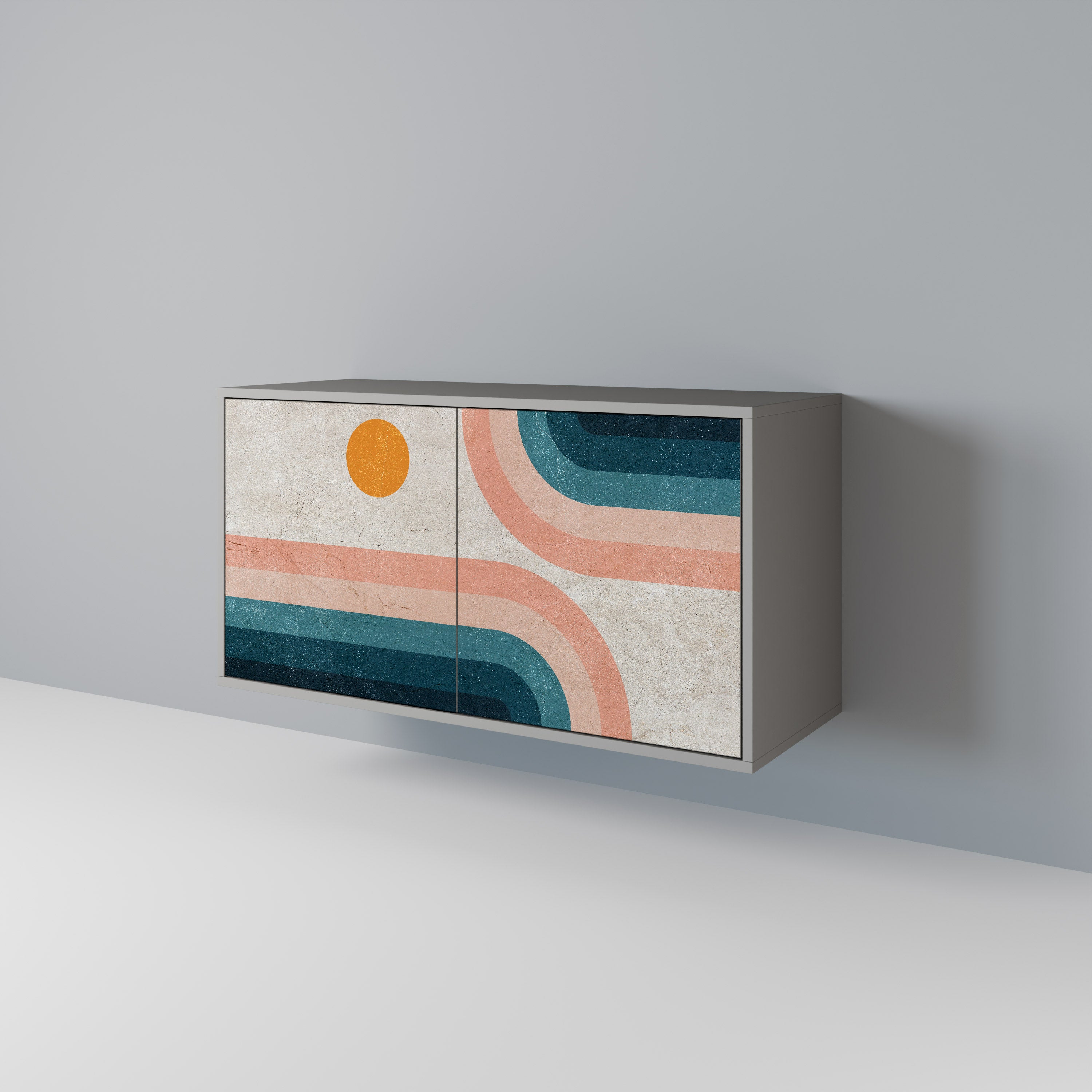 TWO HALVES 2-Door Sideboard