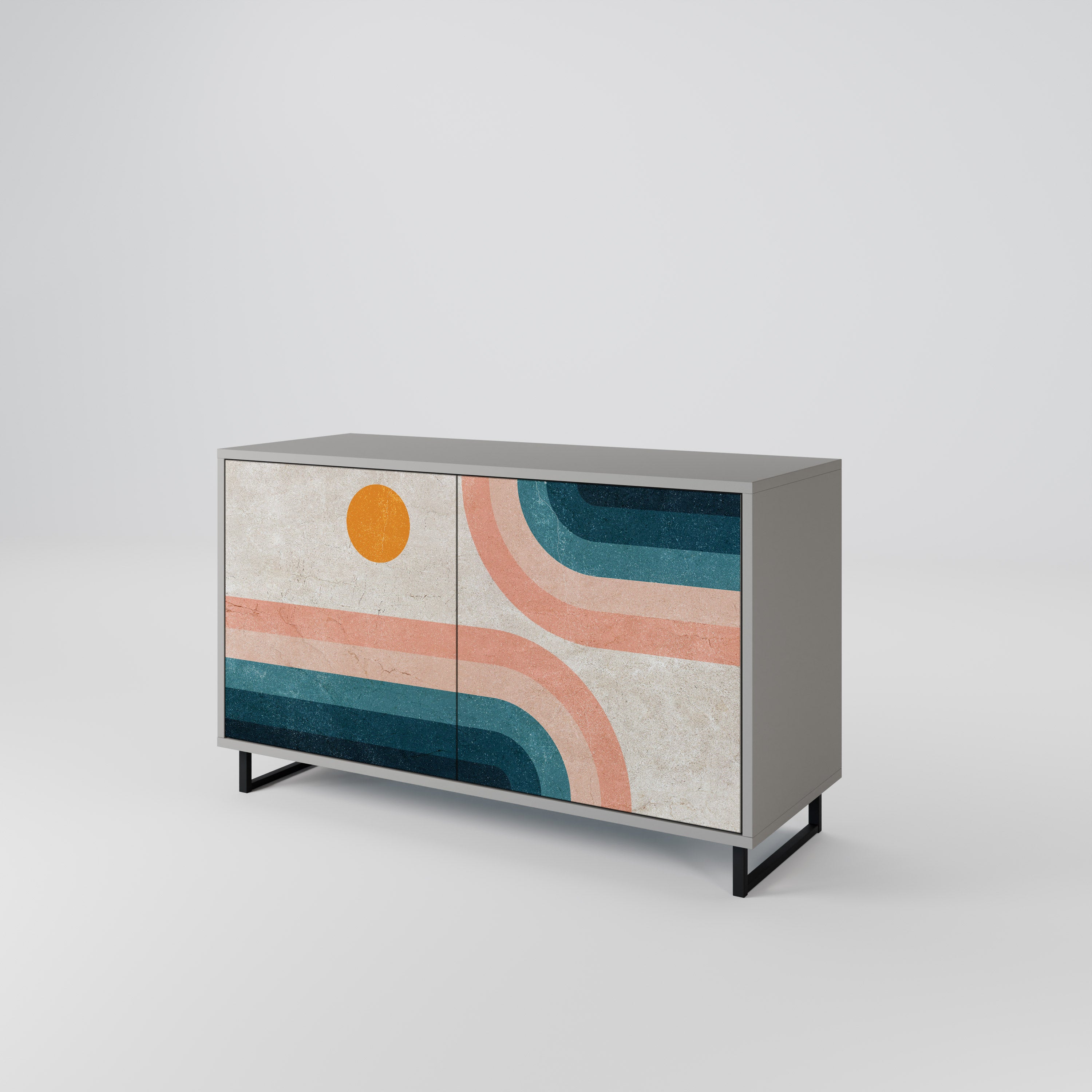 TWO HALVES 2-Door Sideboard