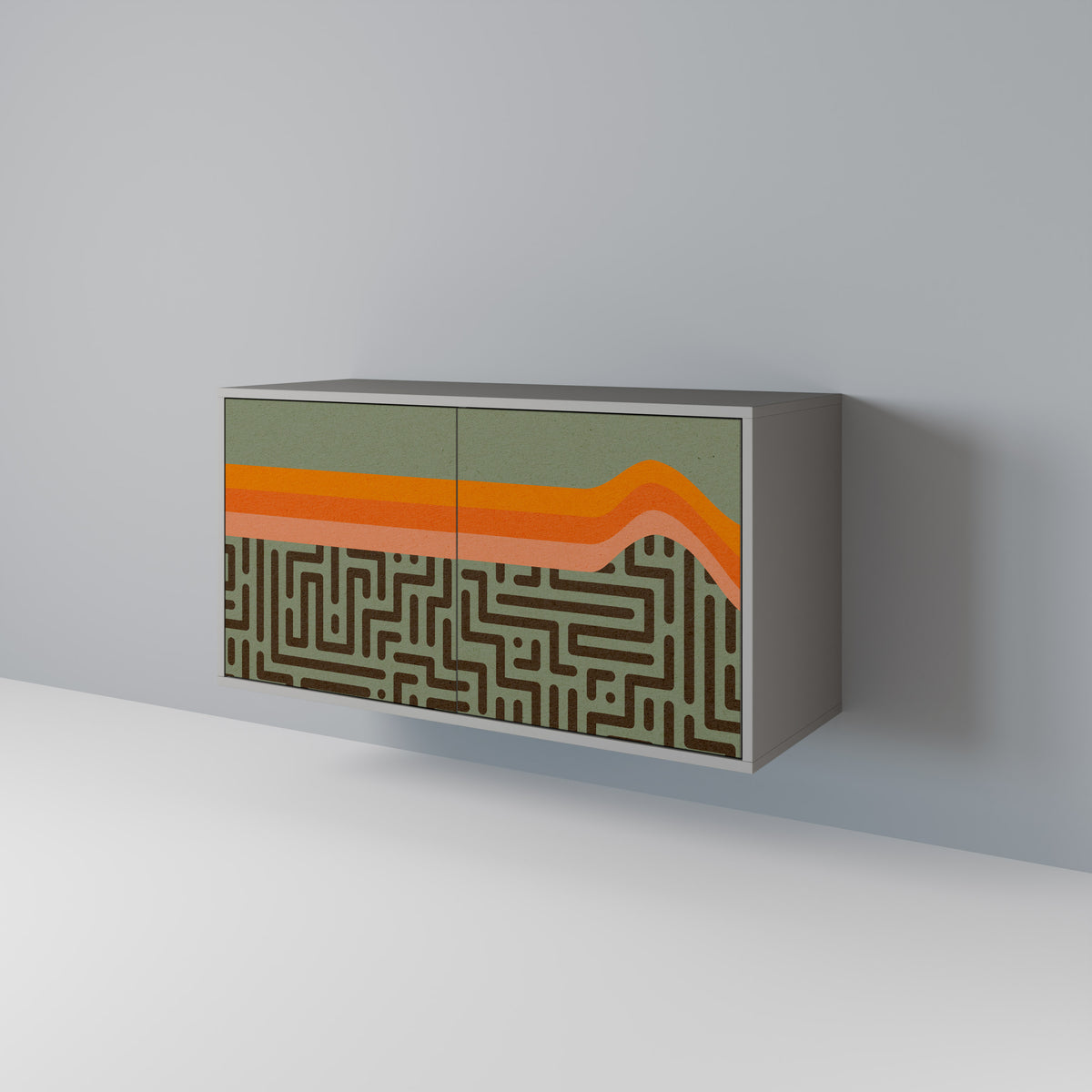 SIMPLE SOLUTIONS Dvoudveřová komoda