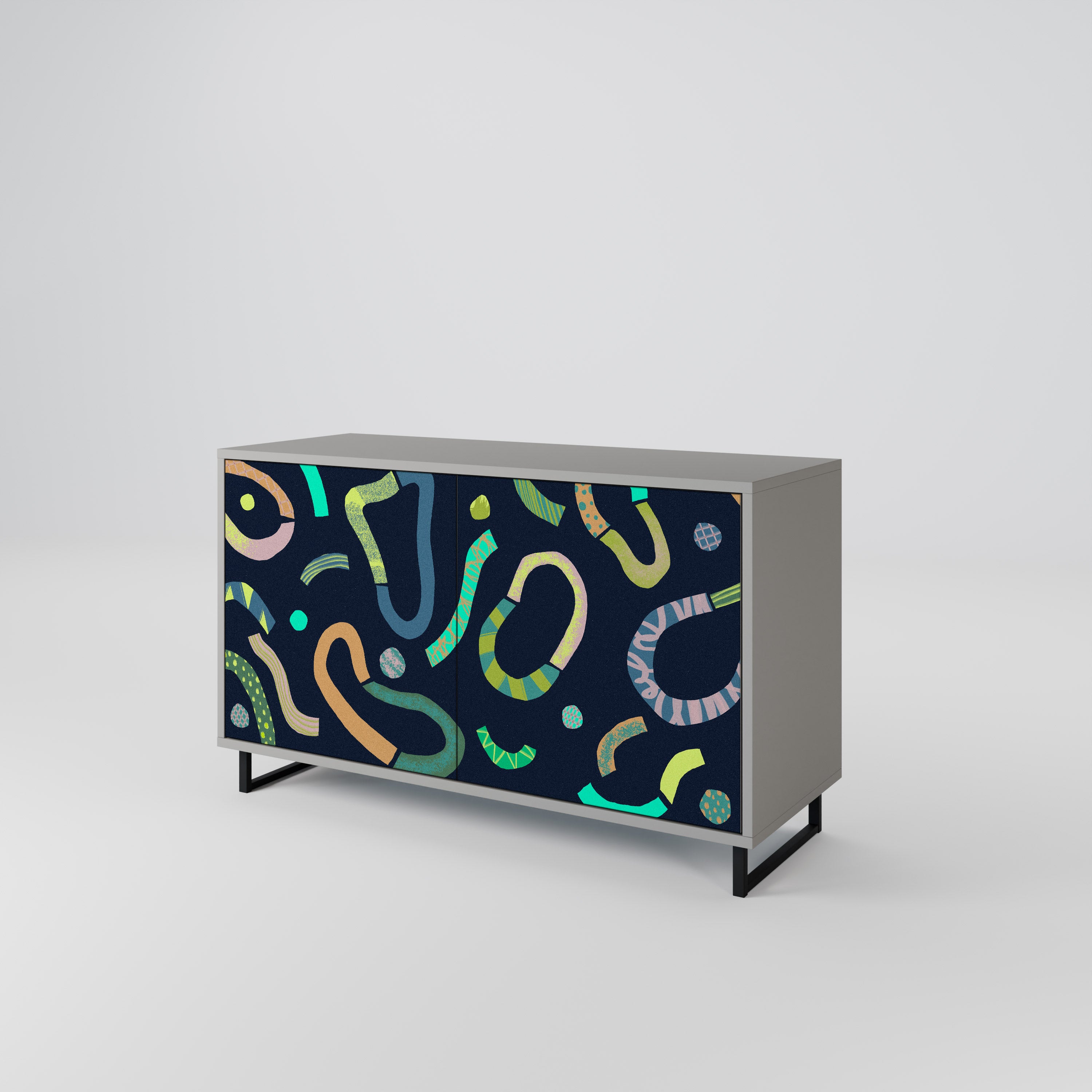 CONTRAST DANCE 2-Door Sideboard