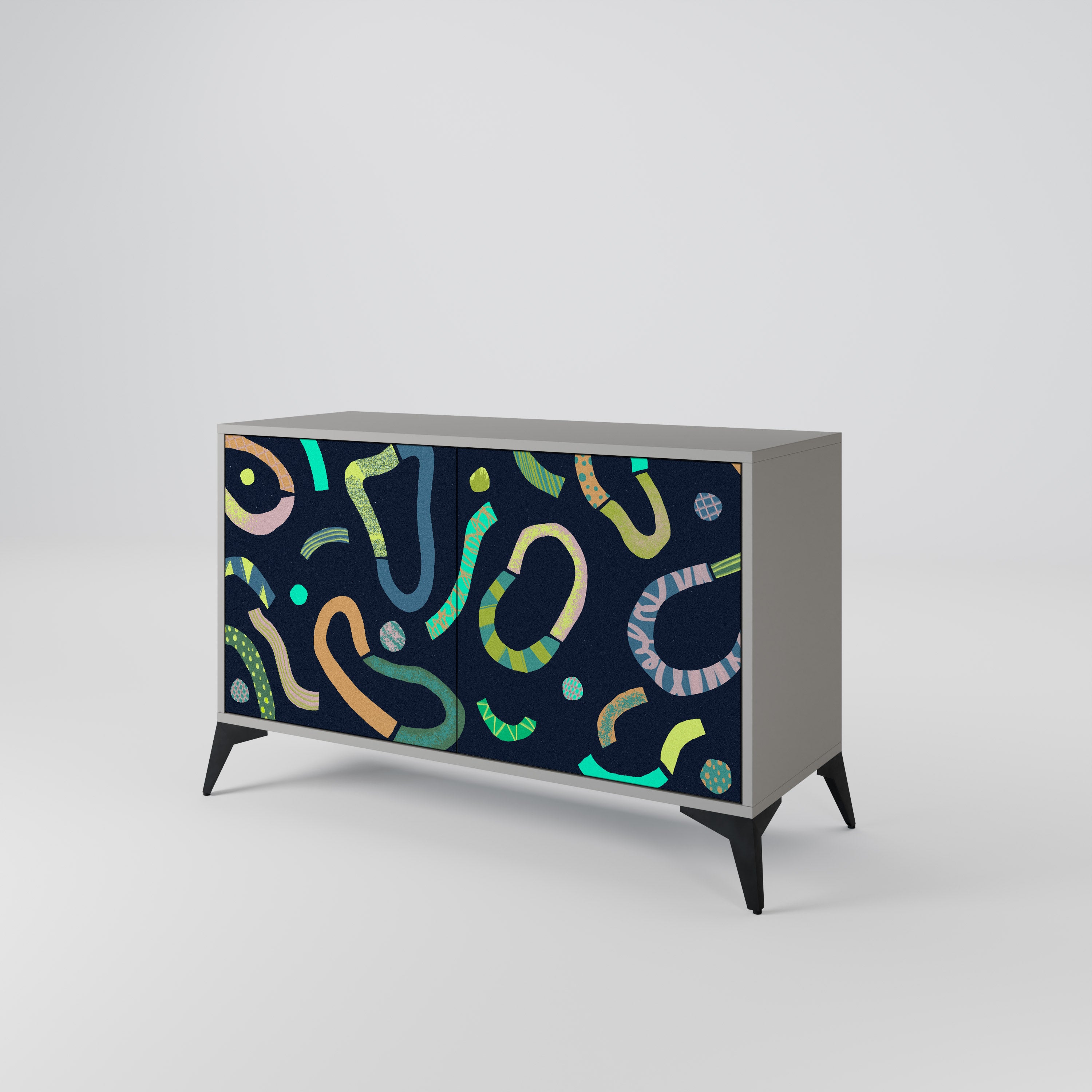 CONTRAST DANCE 2-Door Sideboard