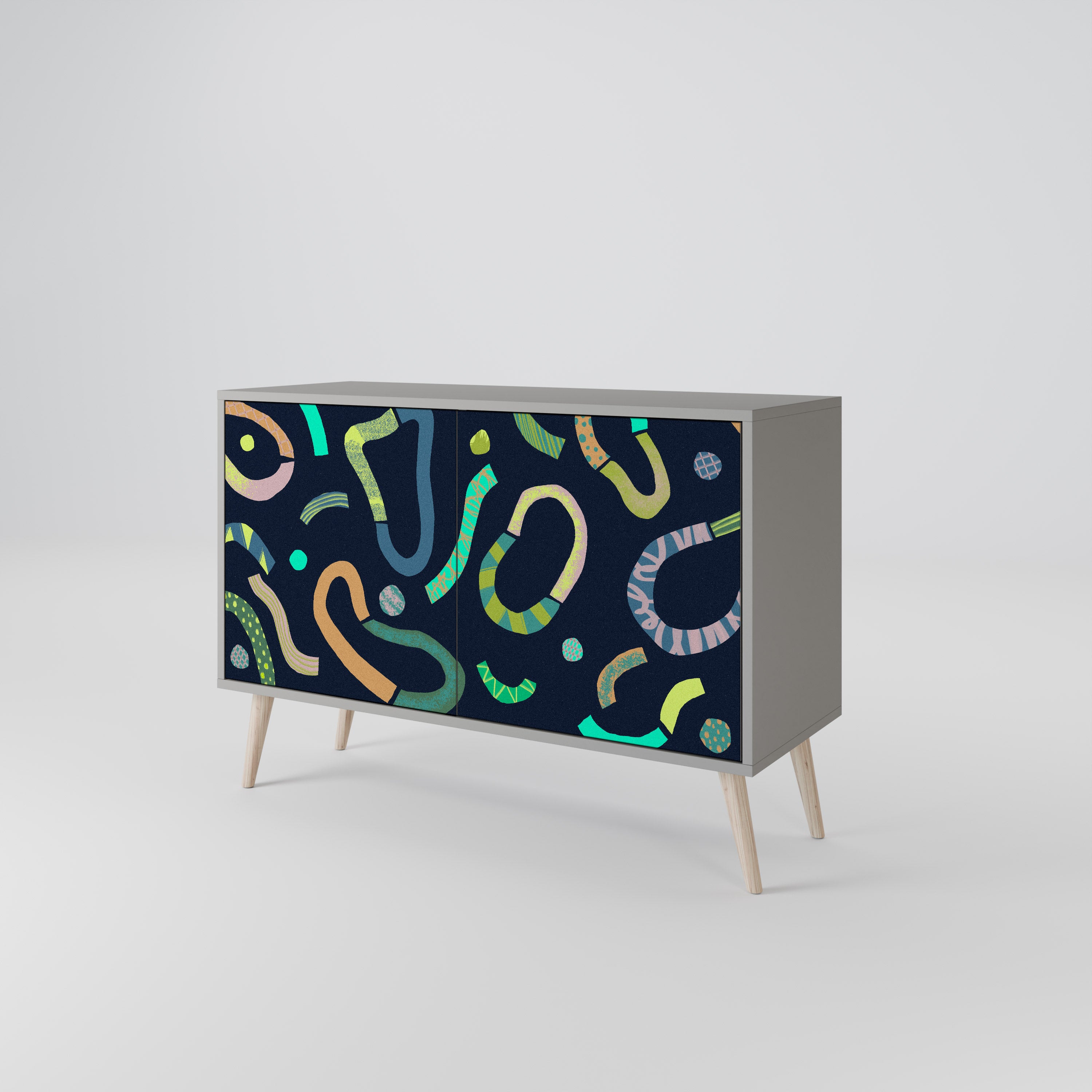 CONTRAST DANCE 2-Door Sideboard