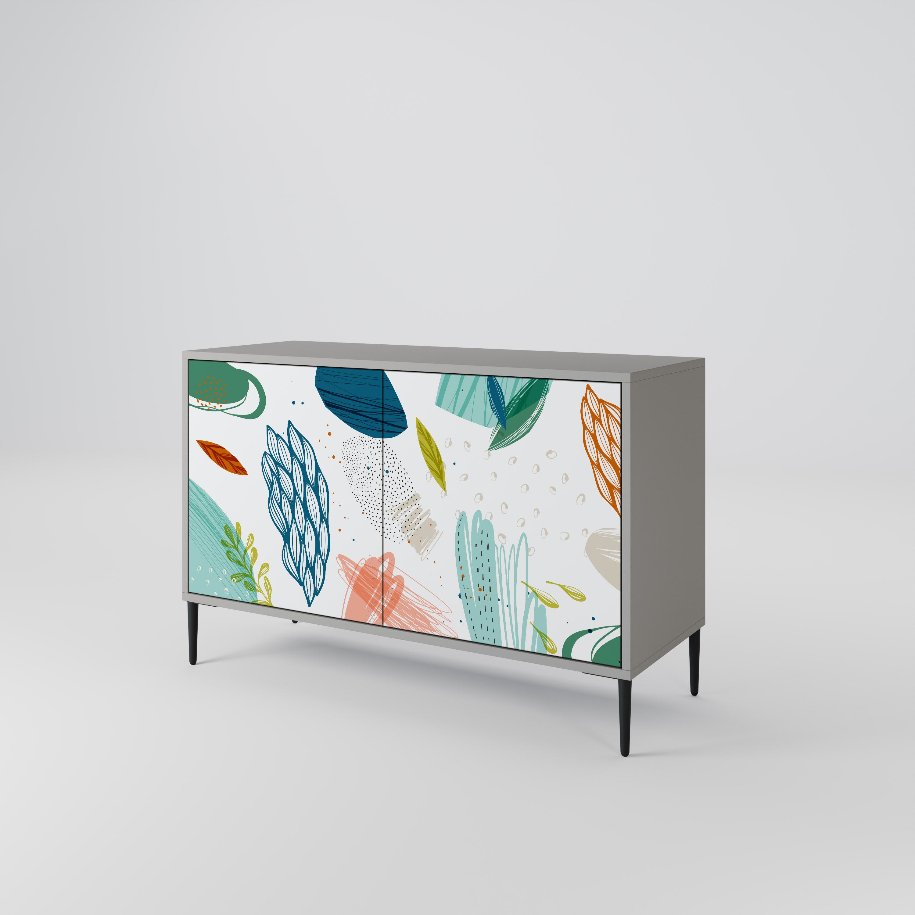 BOTANICAL HURRICANE 2-Door Sideboard