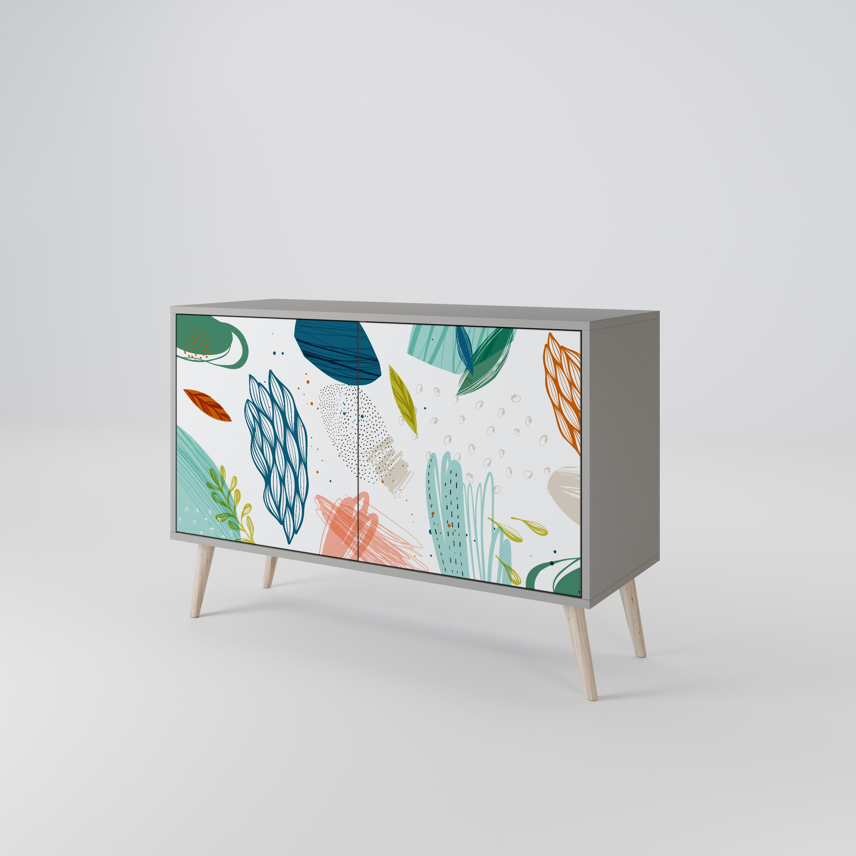 BOTANICAL HURRICANE 2-Door Sideboard