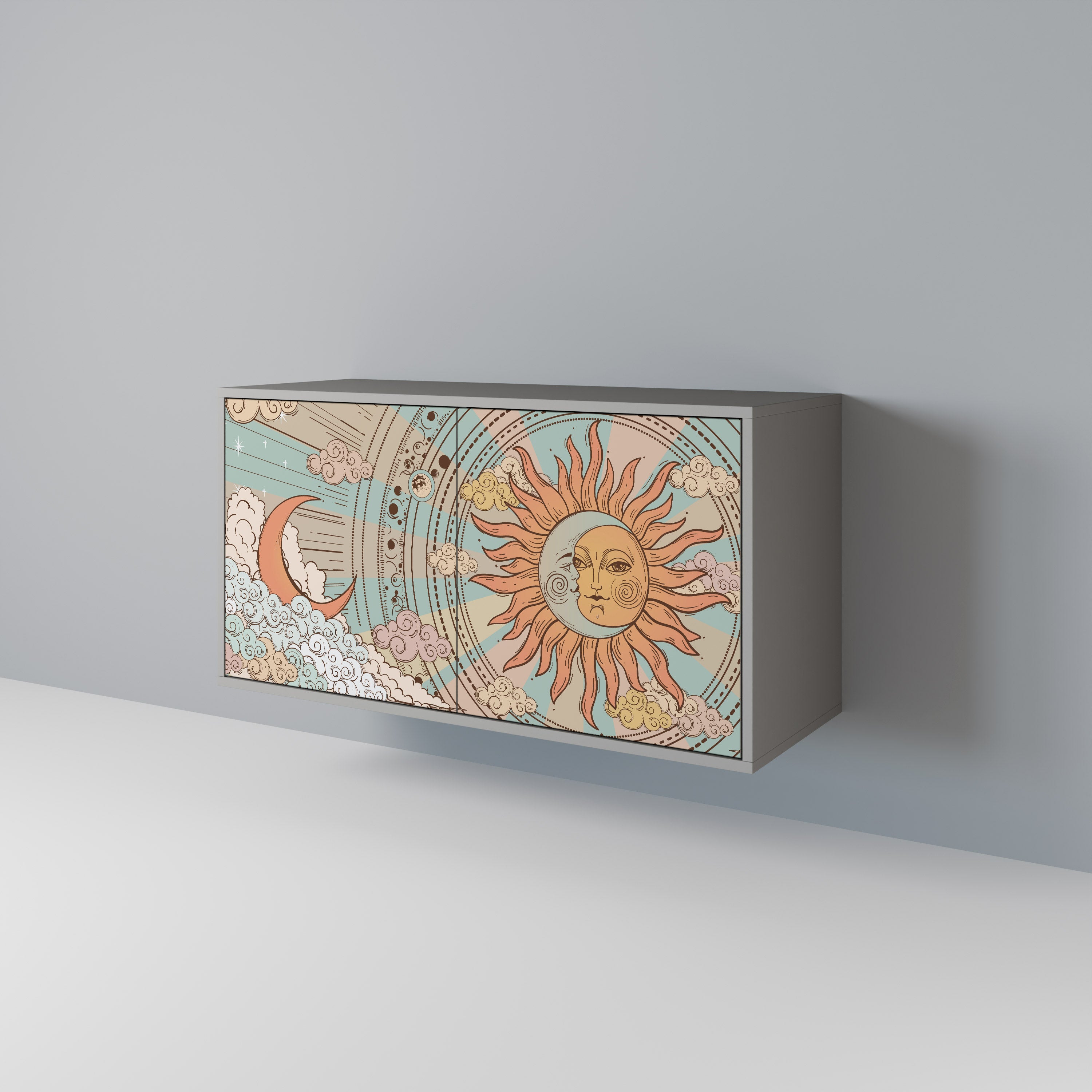 MYSTICAL STRUCTURE 2-Door Sideboard