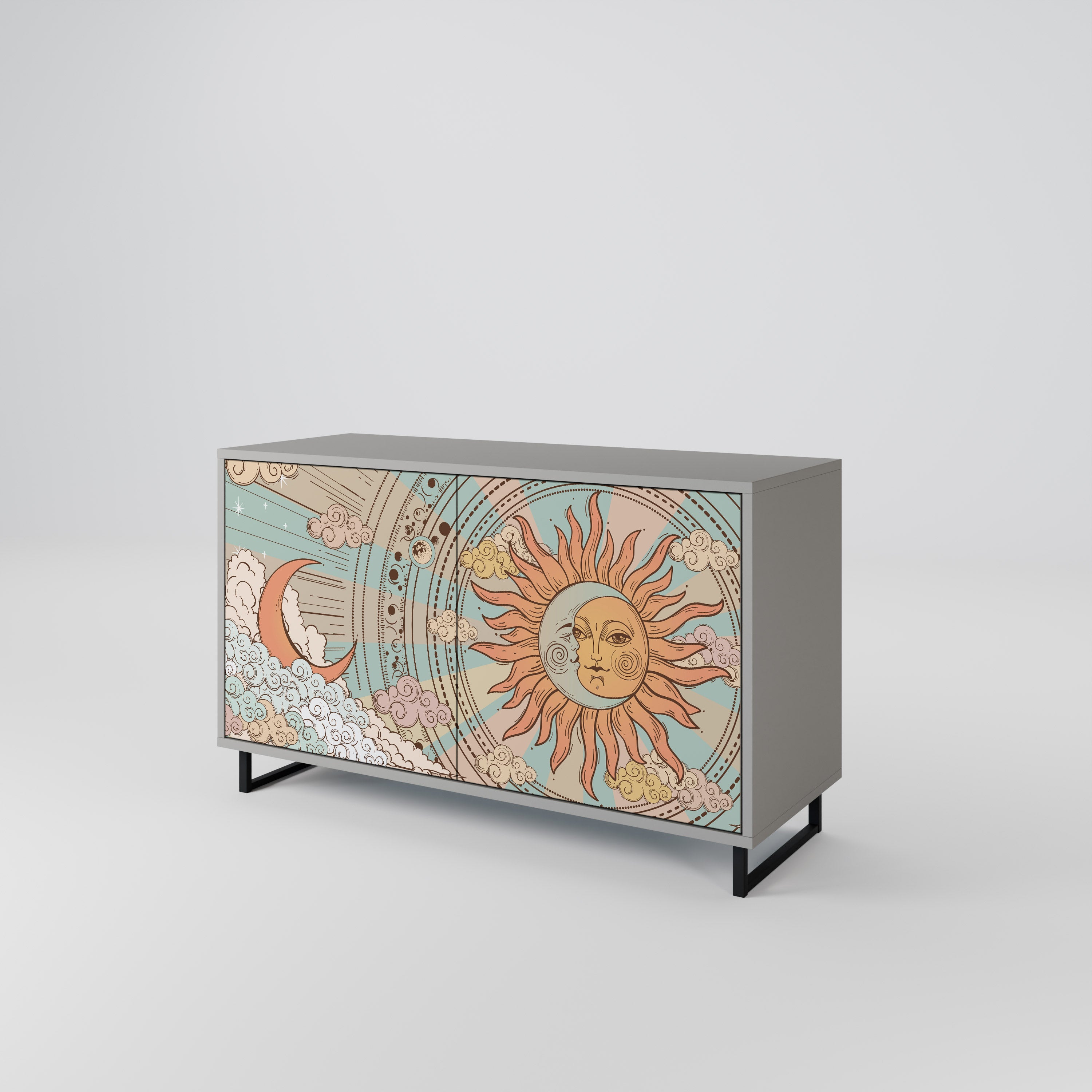 MYSTICAL STRUCTURE 2-Door Sideboard