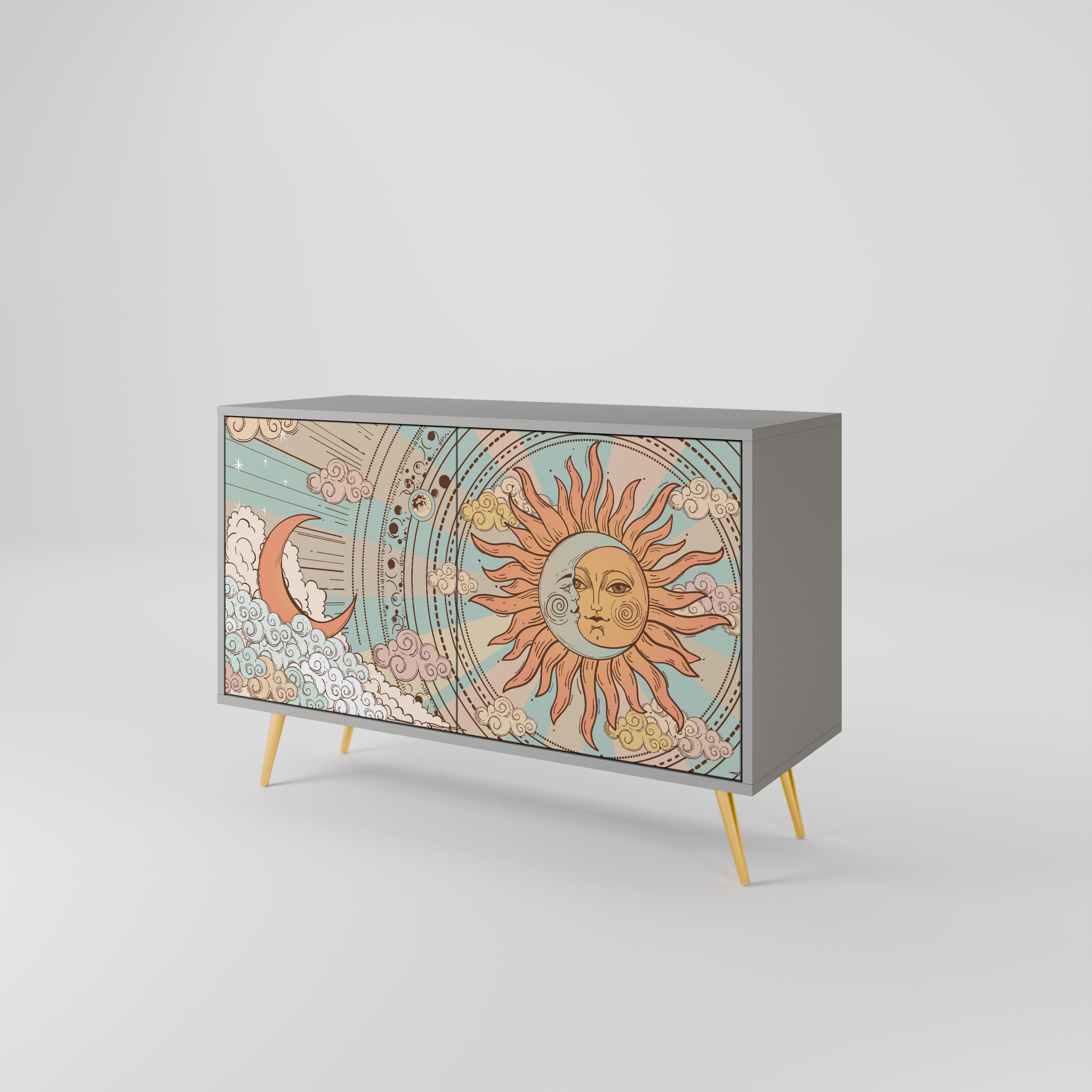 MYSTICAL STRUCTURE 2-Door Sideboard