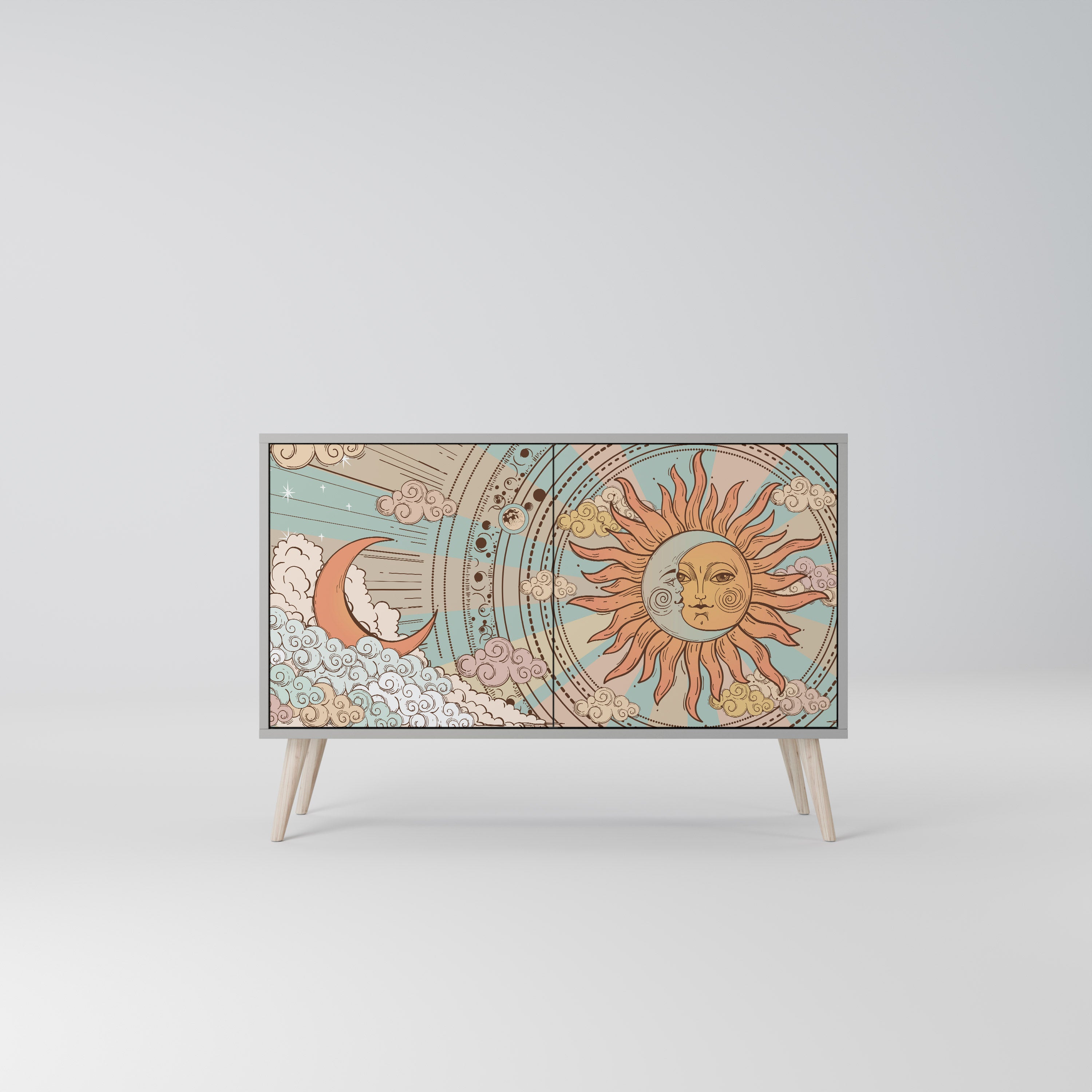 MYSTICAL STRUCTURE 2-Door Sideboard