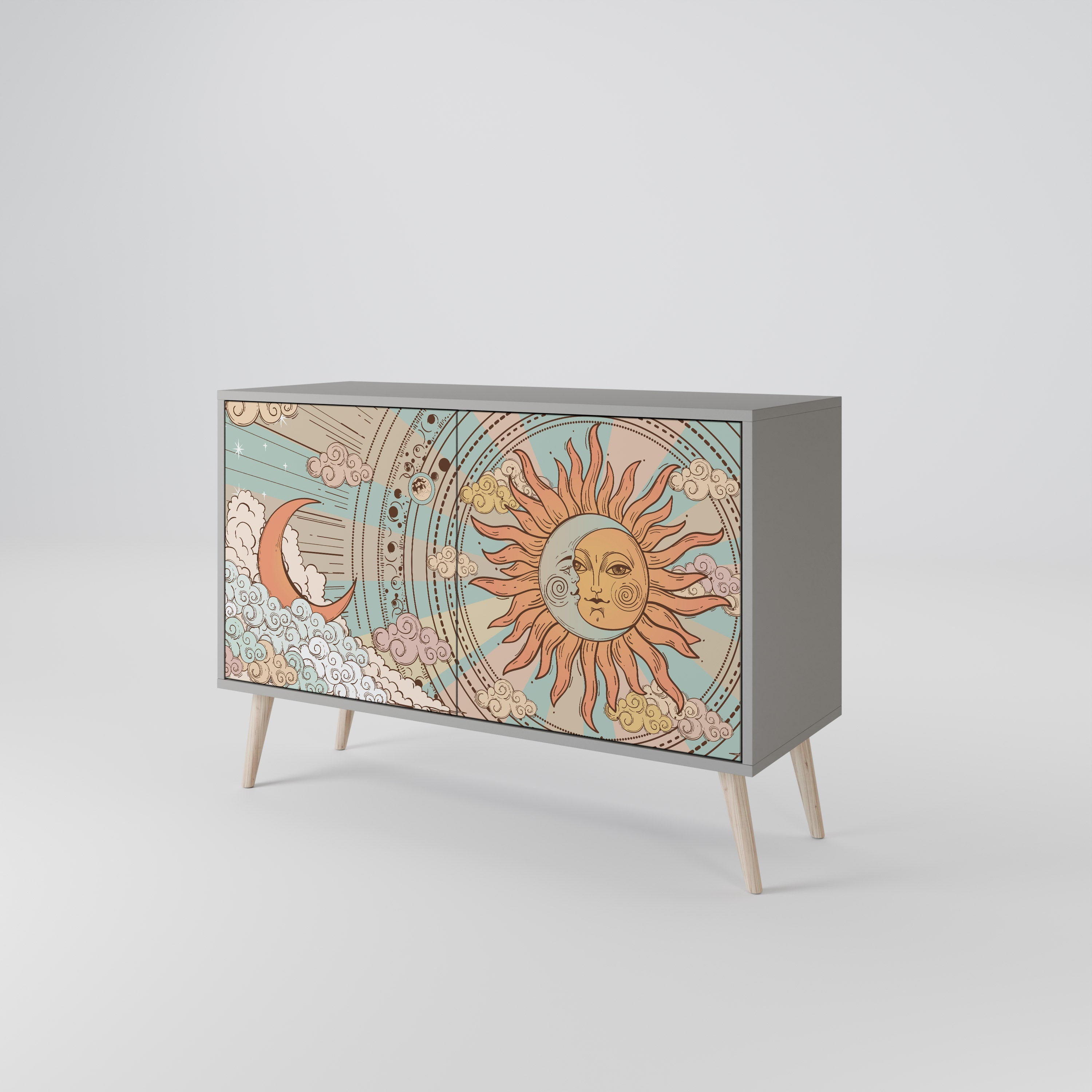 MYSTICAL STRUCTURE 2-Door Sideboard