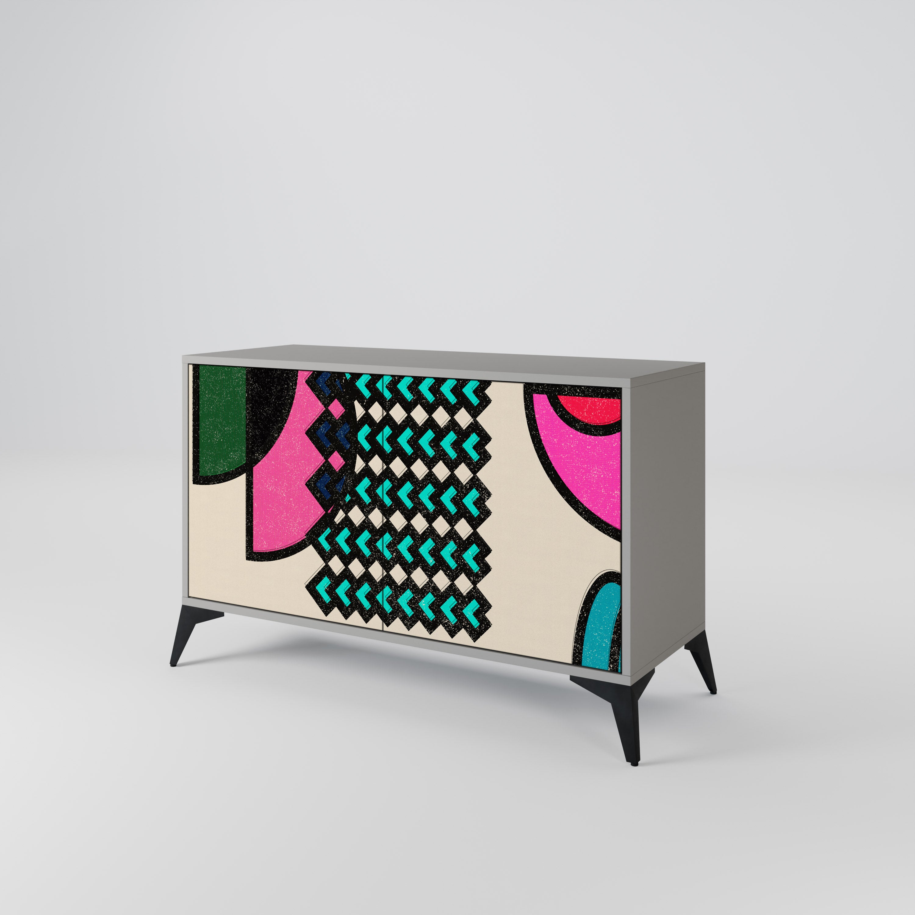 GEOMETRIC RHAPSODY 2-Door Sideboard