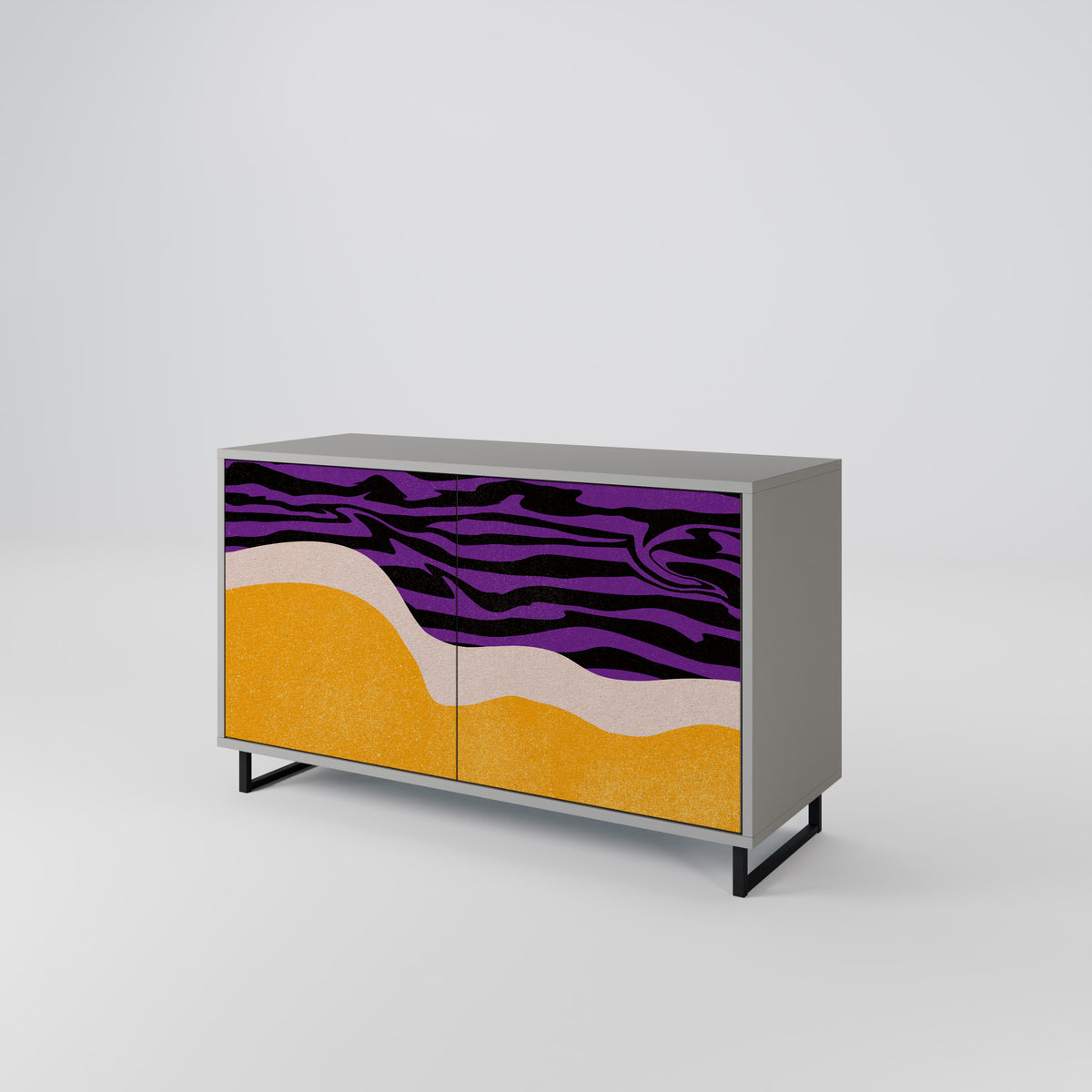 INDEPENDENT BORDER Dvoudveřová komoda