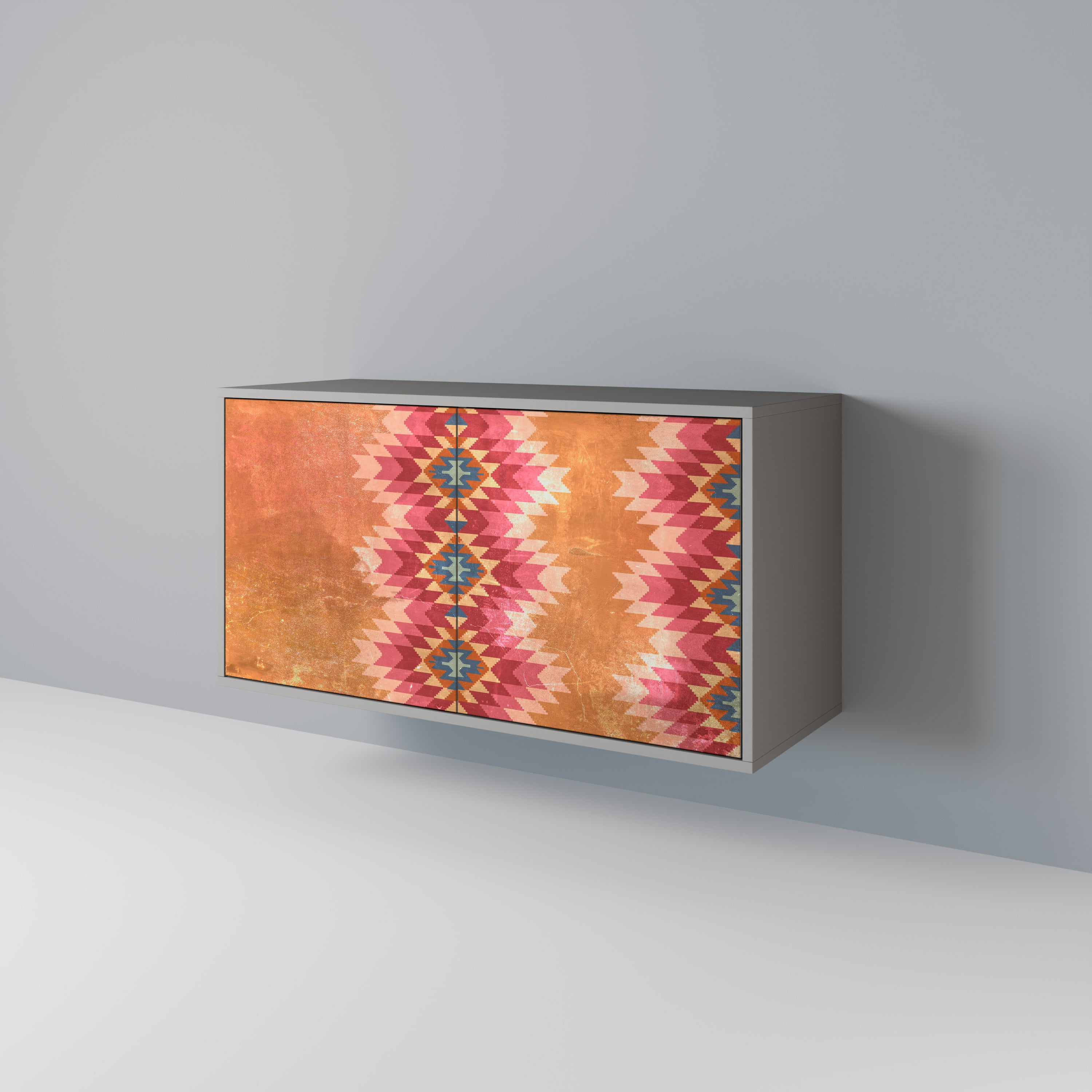 INDIAN FOLK 2-Door Sideboard