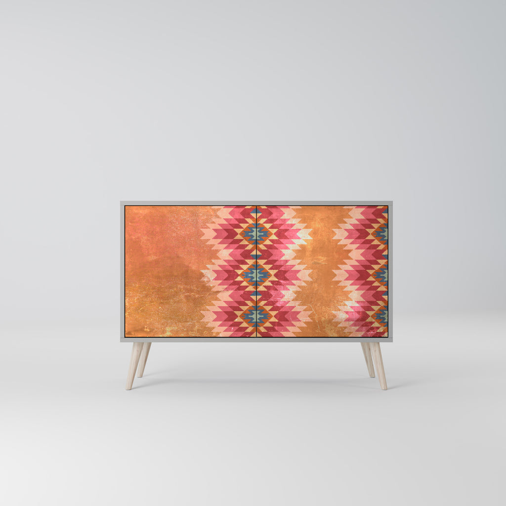 INDIAN FOLK 2-Door Sideboard