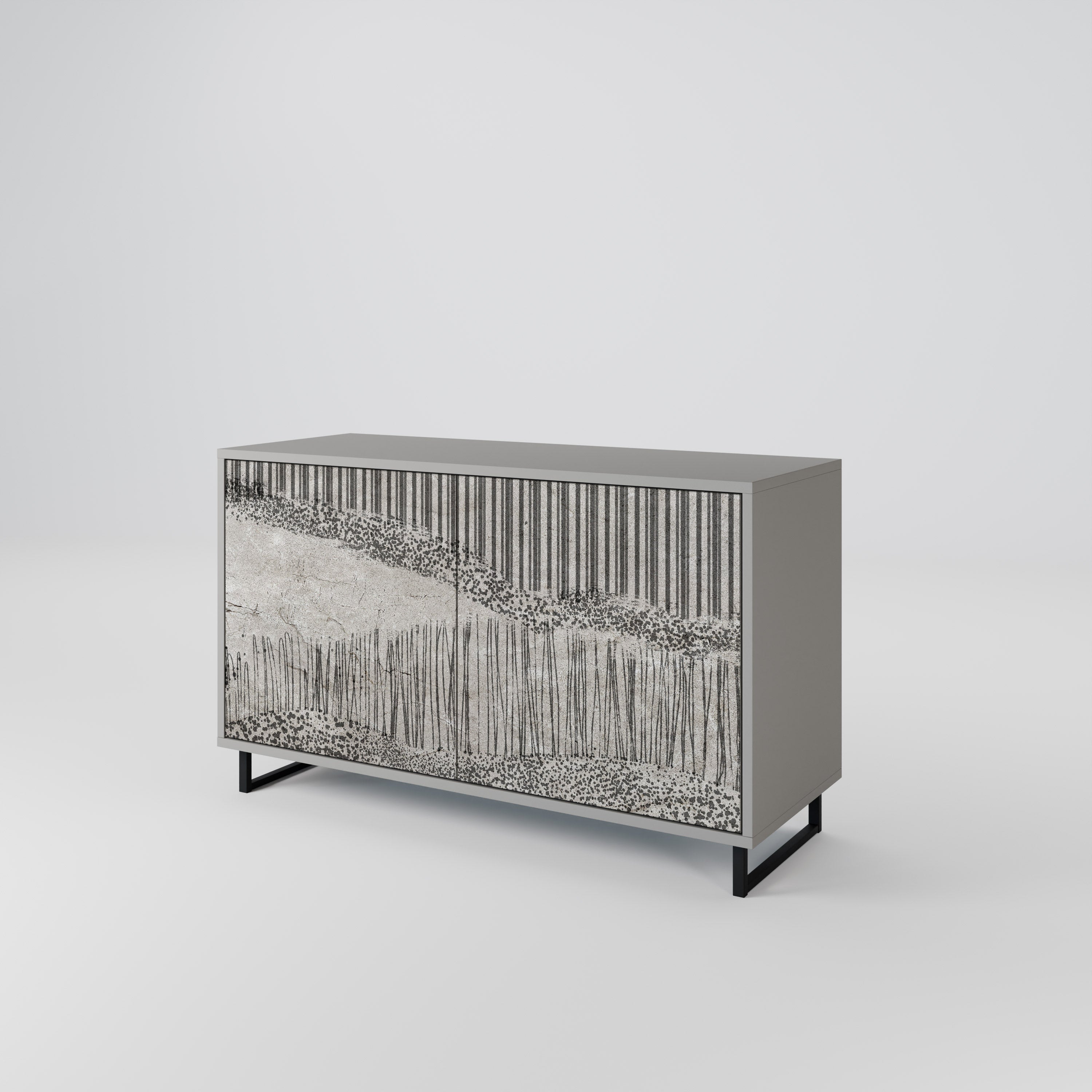 GRAIN LINES 2-Door Sideboard