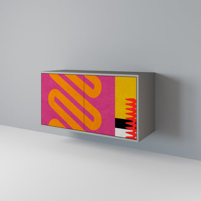 VIVID ART Dvoudveřová komoda