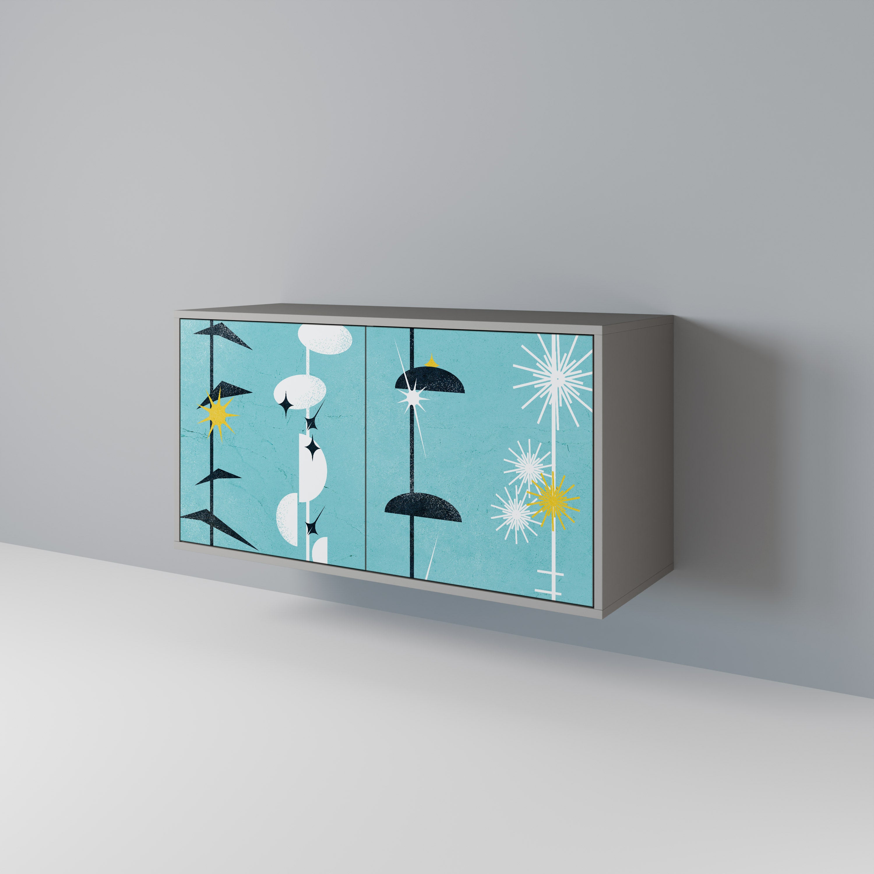 PATHS TO HAPPINESS 2-Door Sideboard