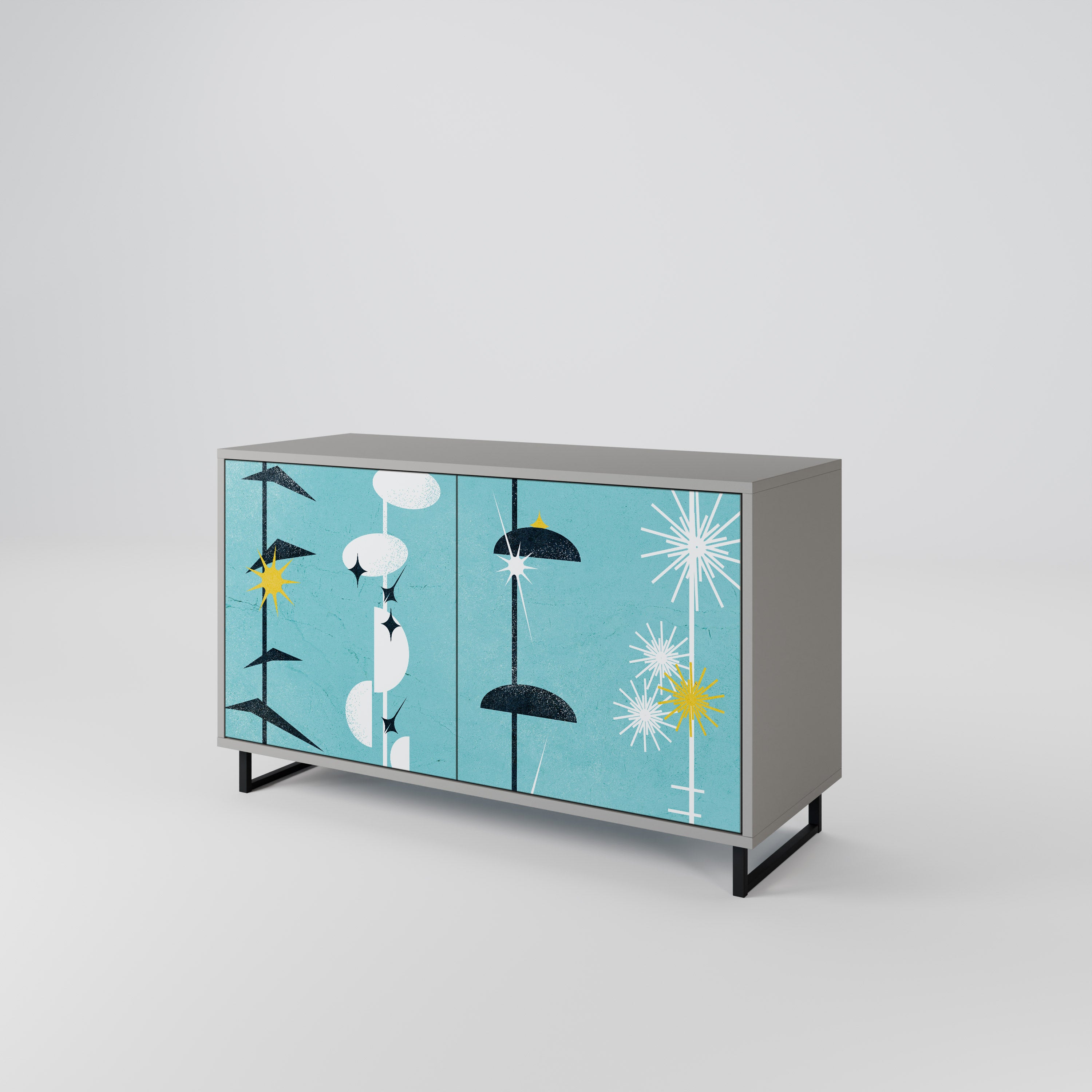 PATHS TO HAPPINESS 2-Door Sideboard