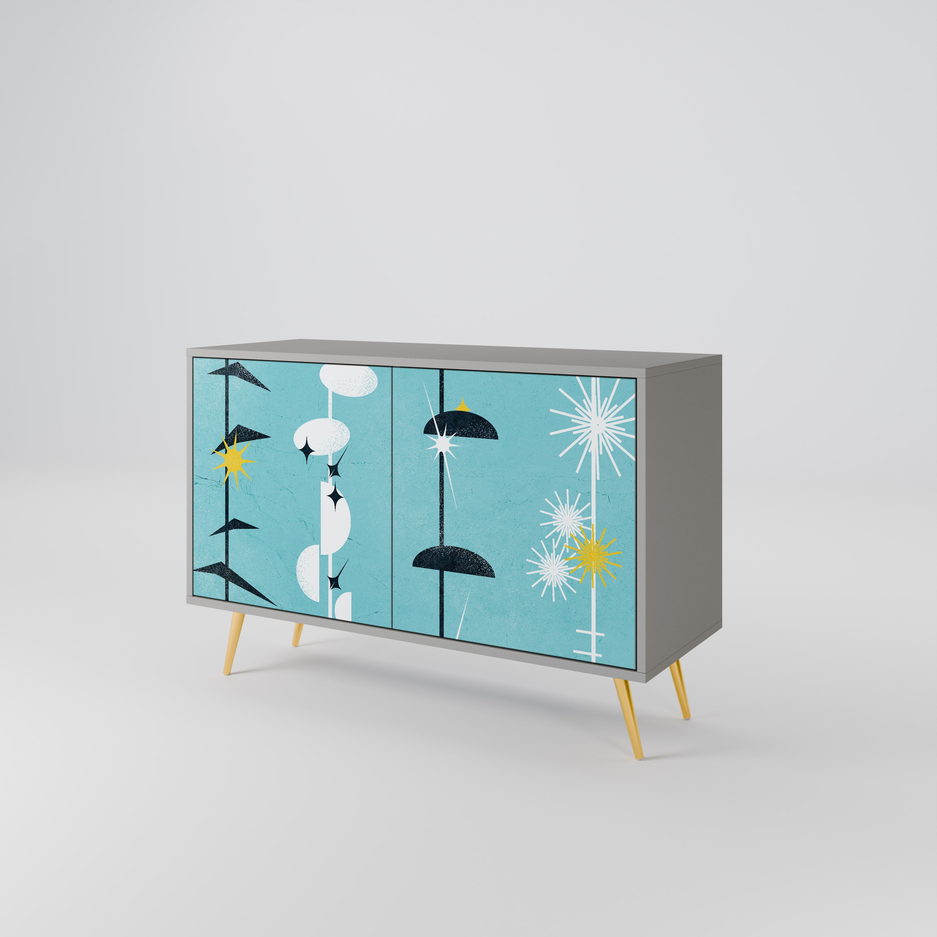PATHS TO HAPPINESS 2-Door Sideboard