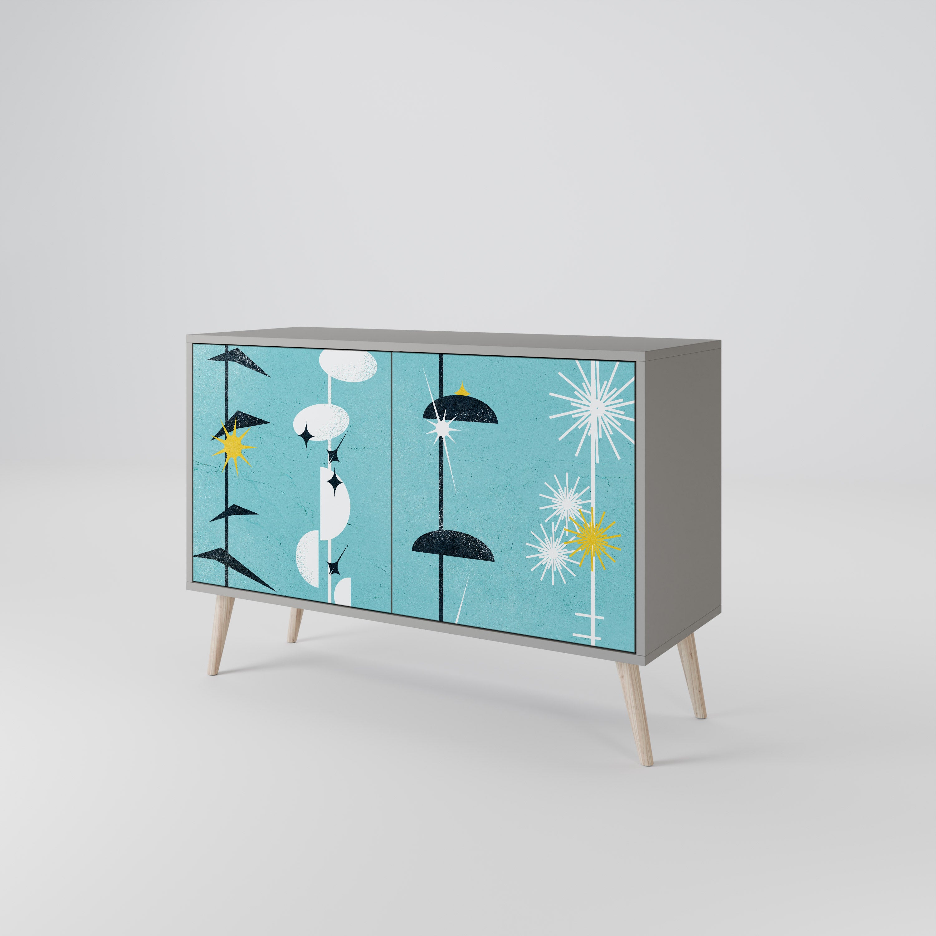 PATHS TO HAPPINESS 2-Door Sideboard