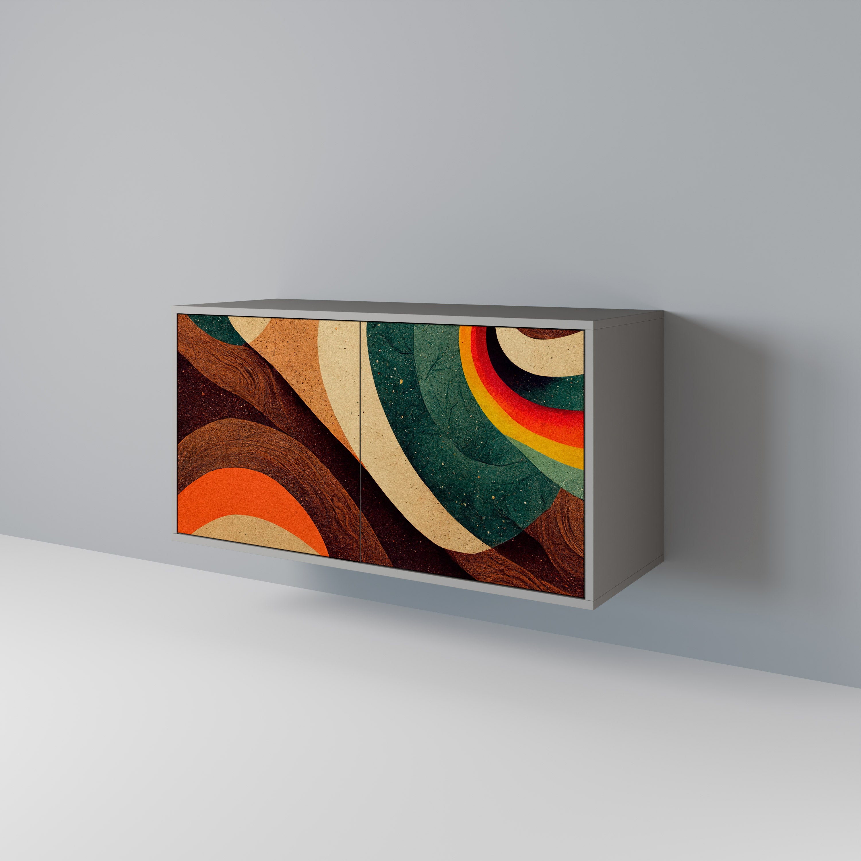 COLORFUL STRANDS 2-Door Sideboard