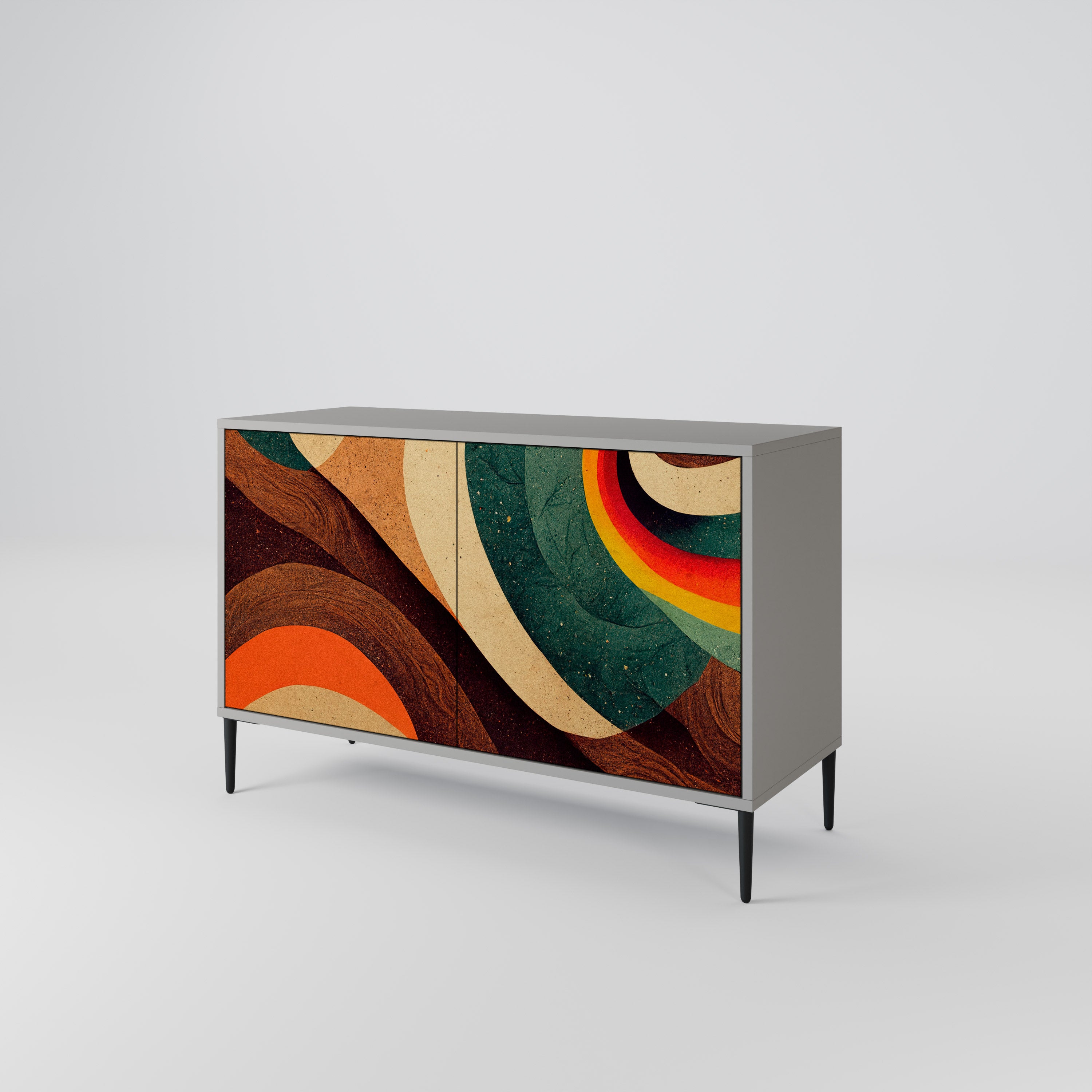 COLORFUL STRANDS 2-Door Sideboard