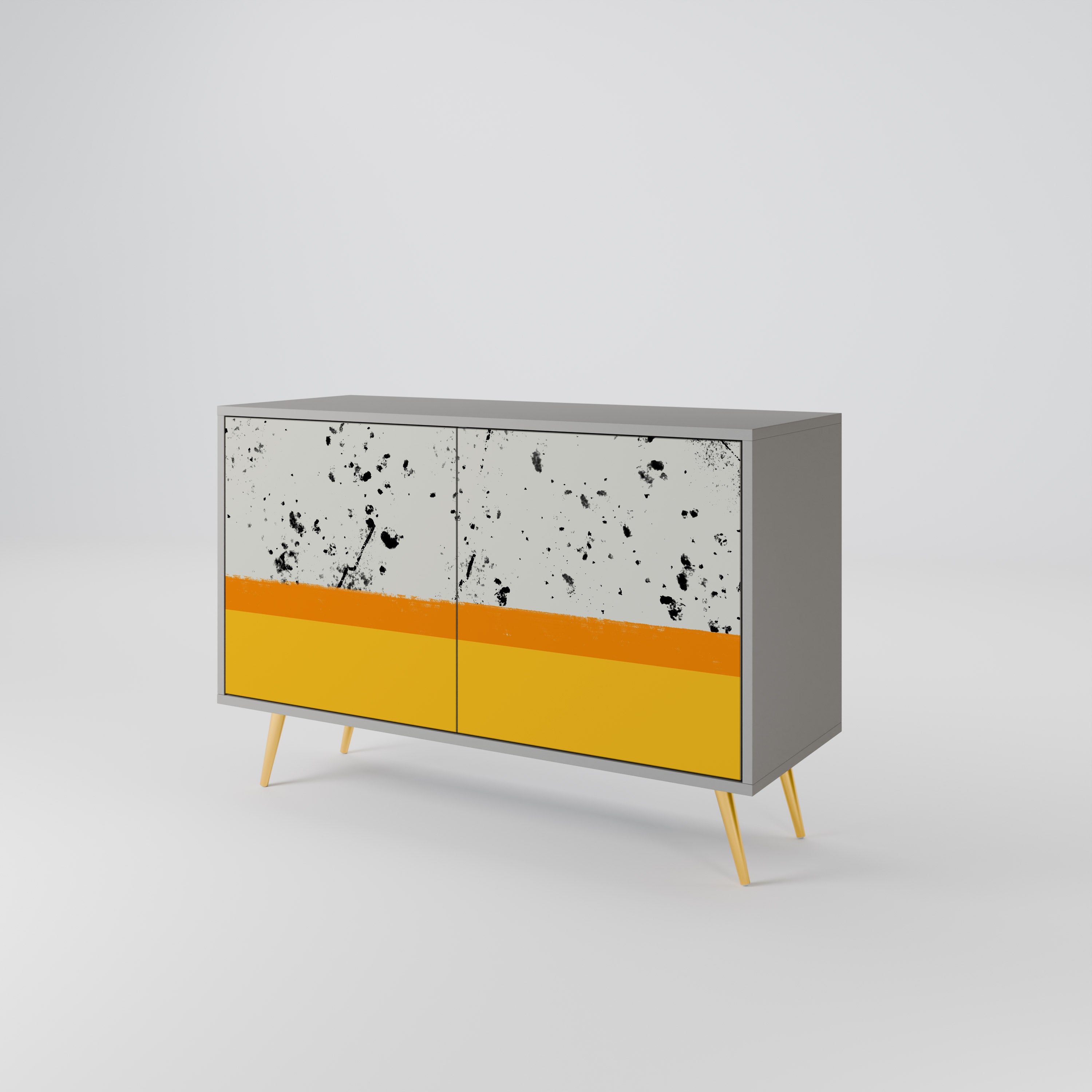 DYED BY ORANGE 2-Door Sideboard