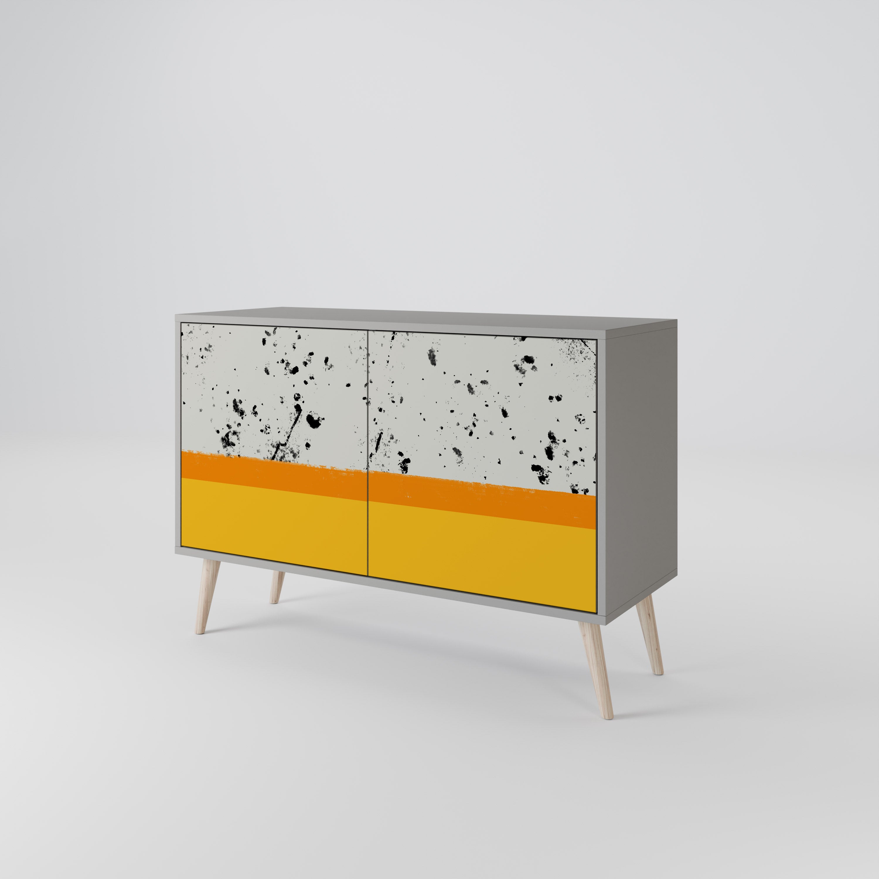 DYED BY ORANGE 2-Door Sideboard