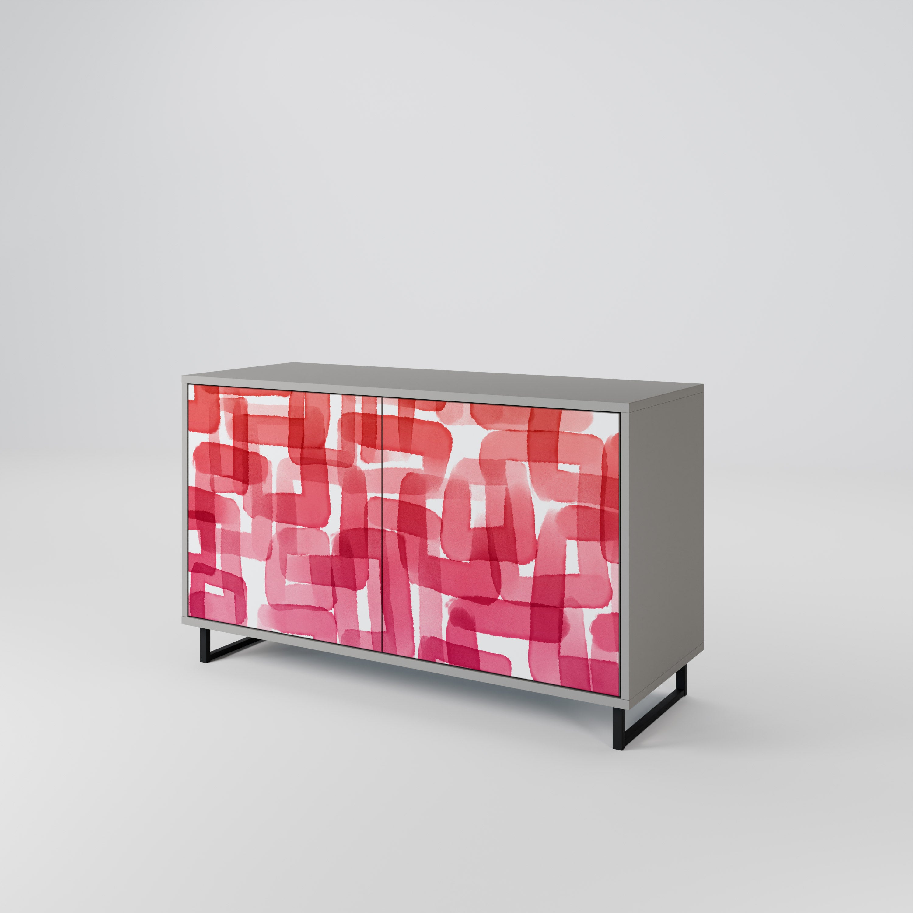 KALEIDOSCOPIC CUBISM 2-Door Sideboard