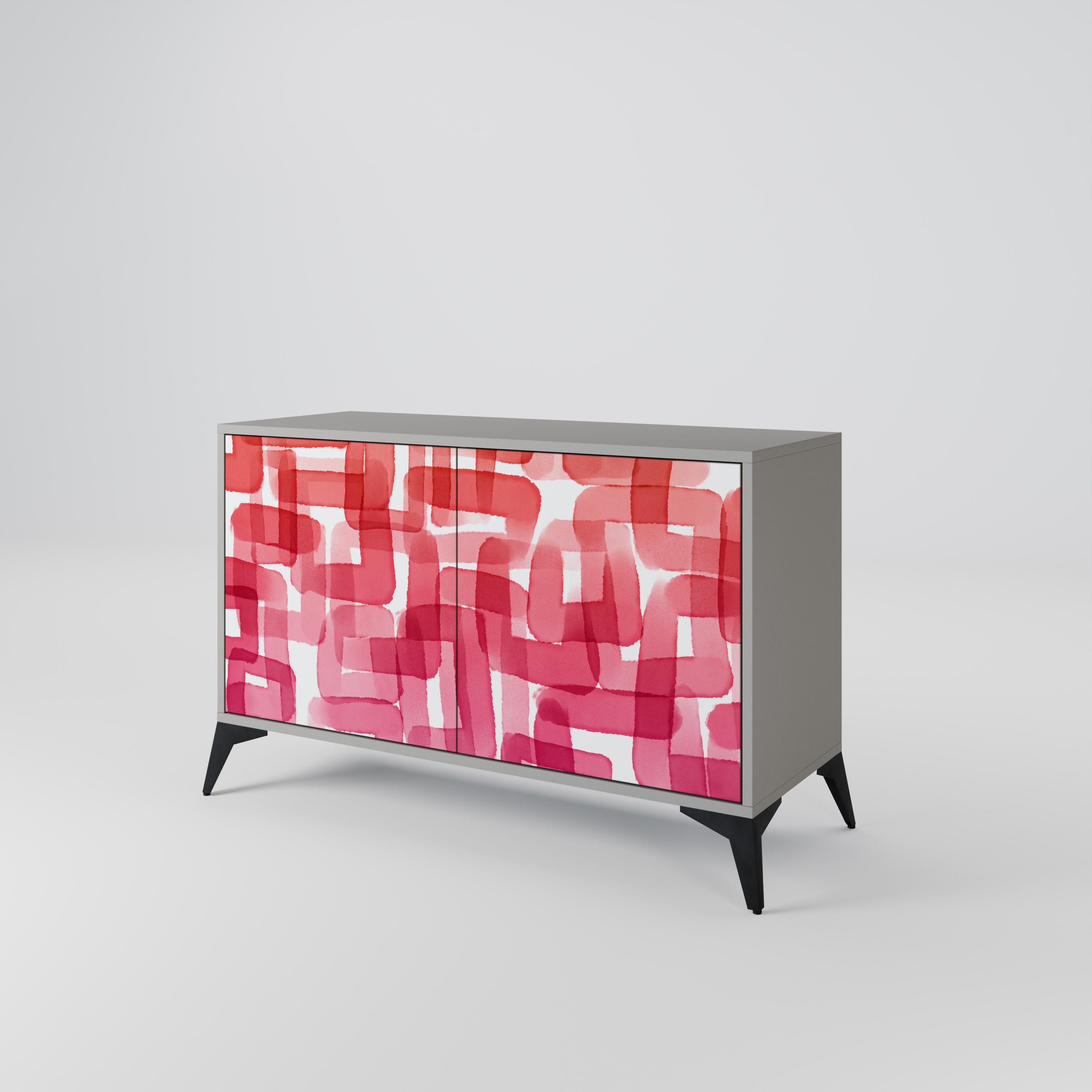 KALEIDOSCOPIC CUBISM 2-Door Sideboard