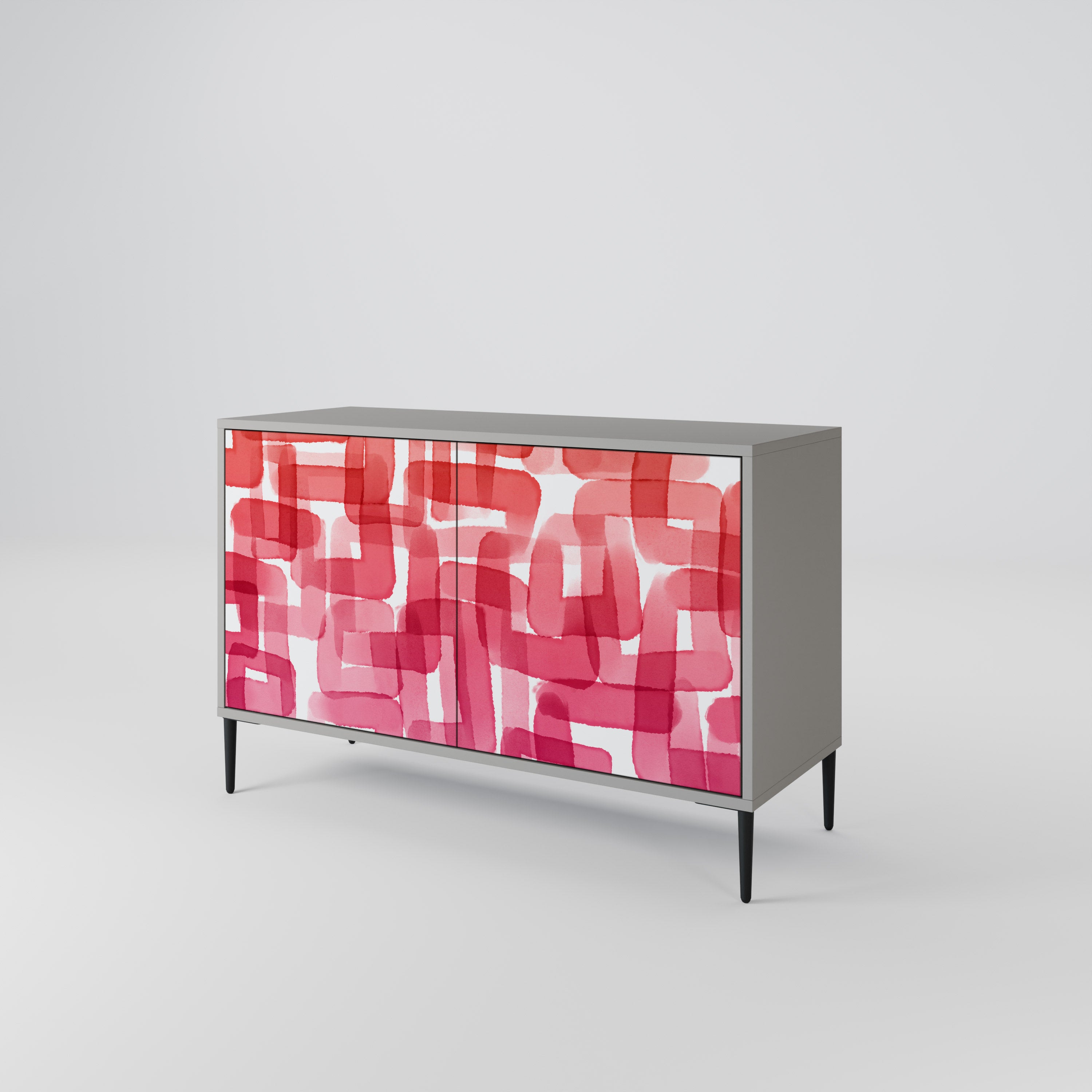 KALEIDOSCOPIC CUBISM 2-Door Sideboard
