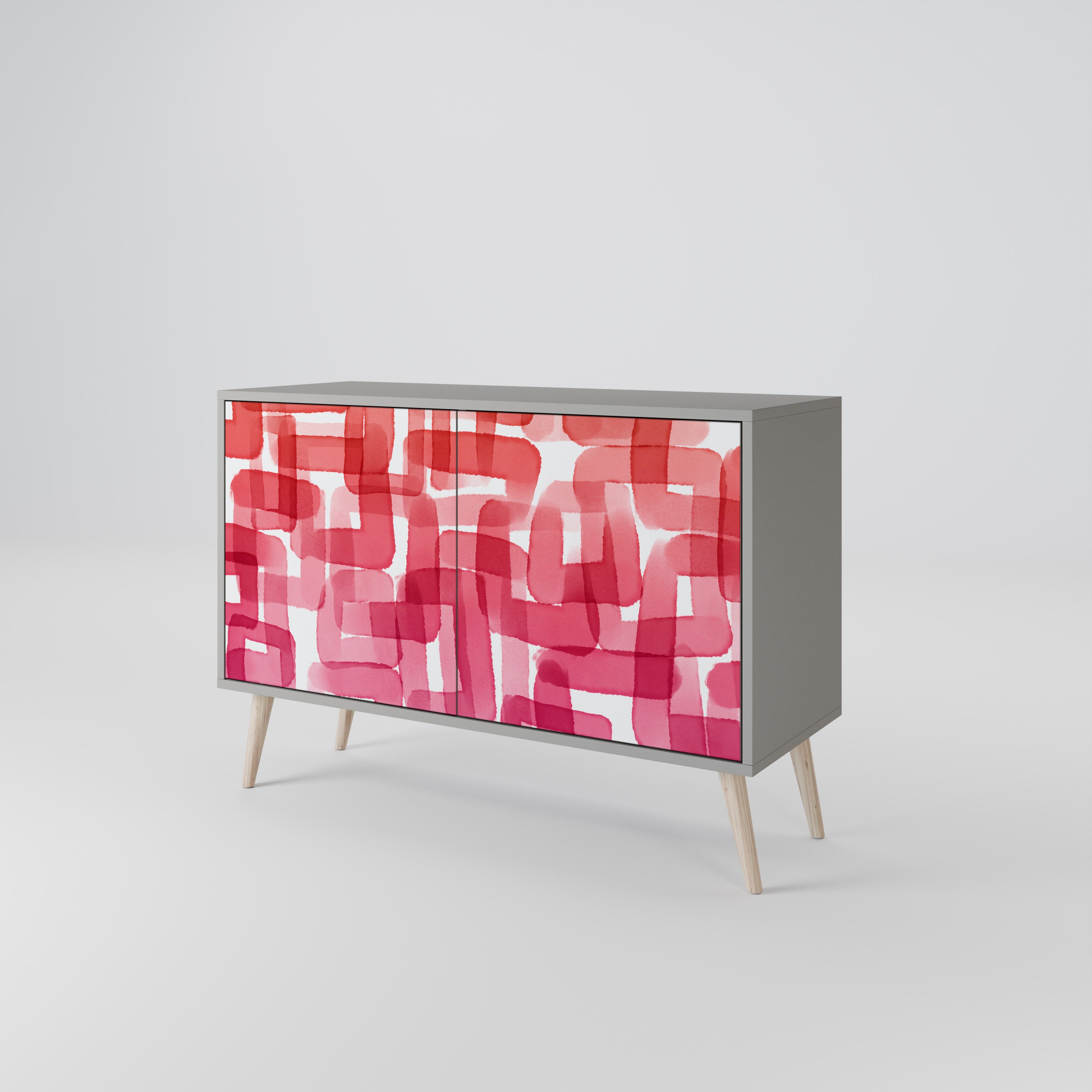 KALEIDOSCOPIC CUBISM 2-Door Sideboard