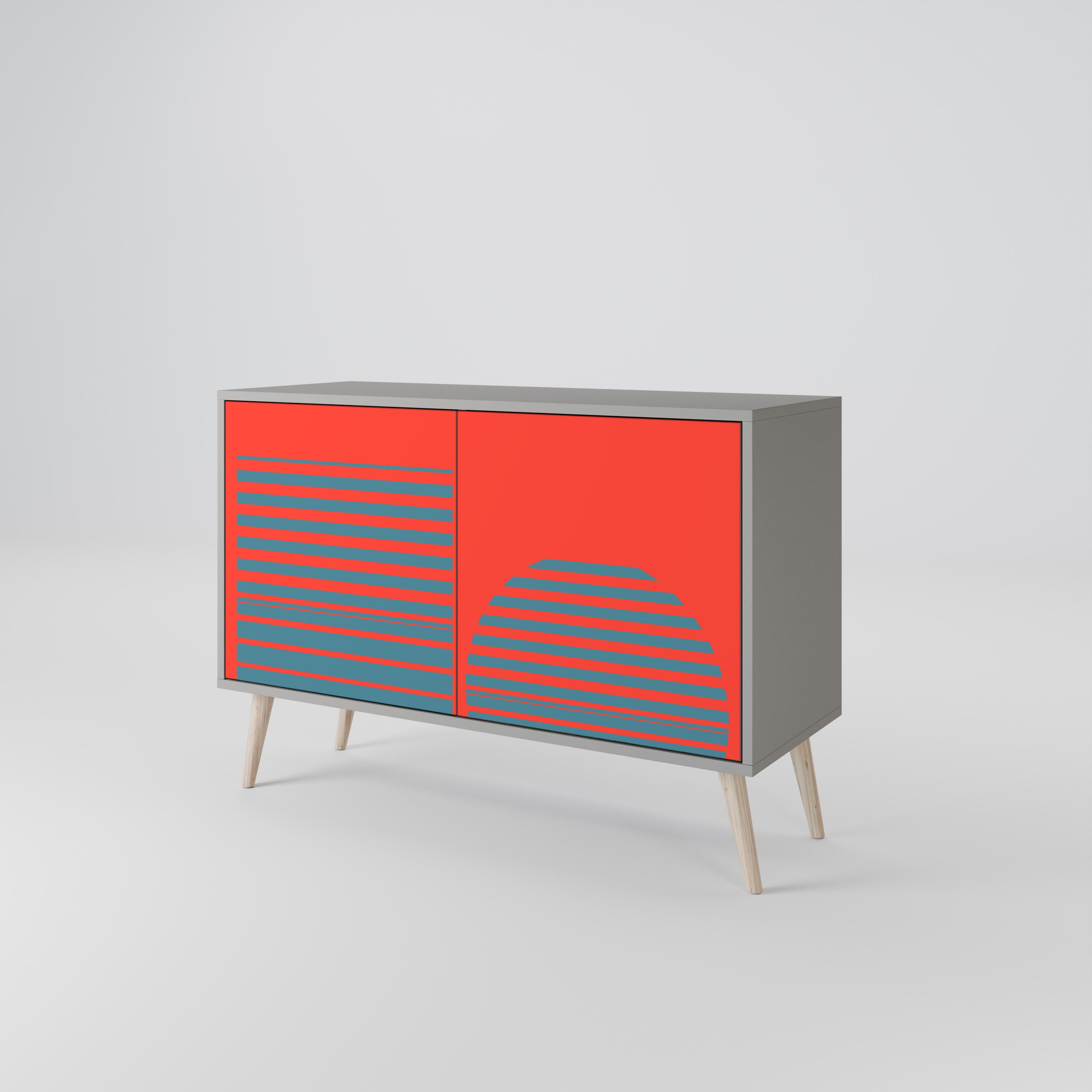 RISING GEOMETRY STARS 2-Door Sideboard