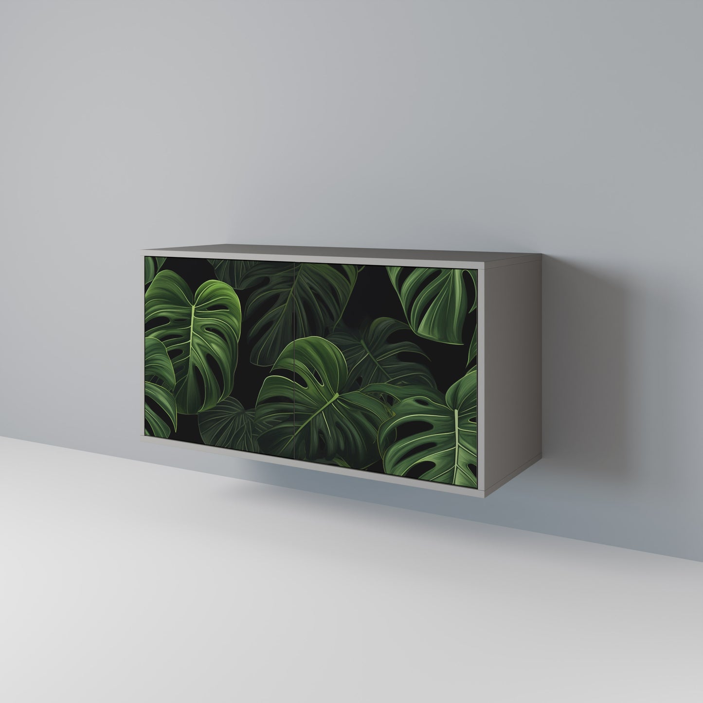 INFINITE MONSTERA Dvoudveřová komoda
