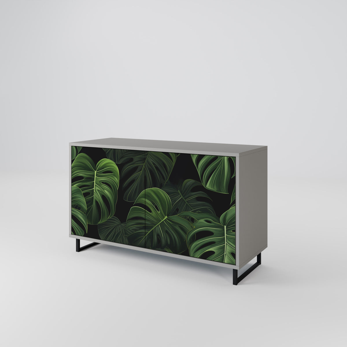 INFINITE MONSTERA Dvoudveřová komoda
