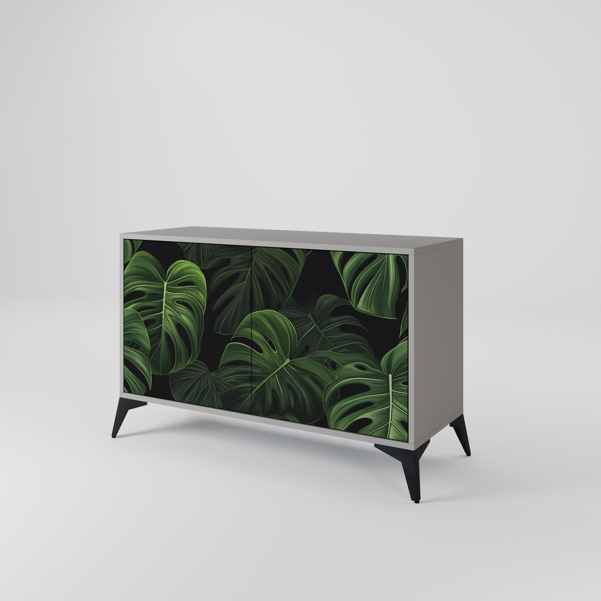 INFINITE MONSTERA Dvoudveřová komoda