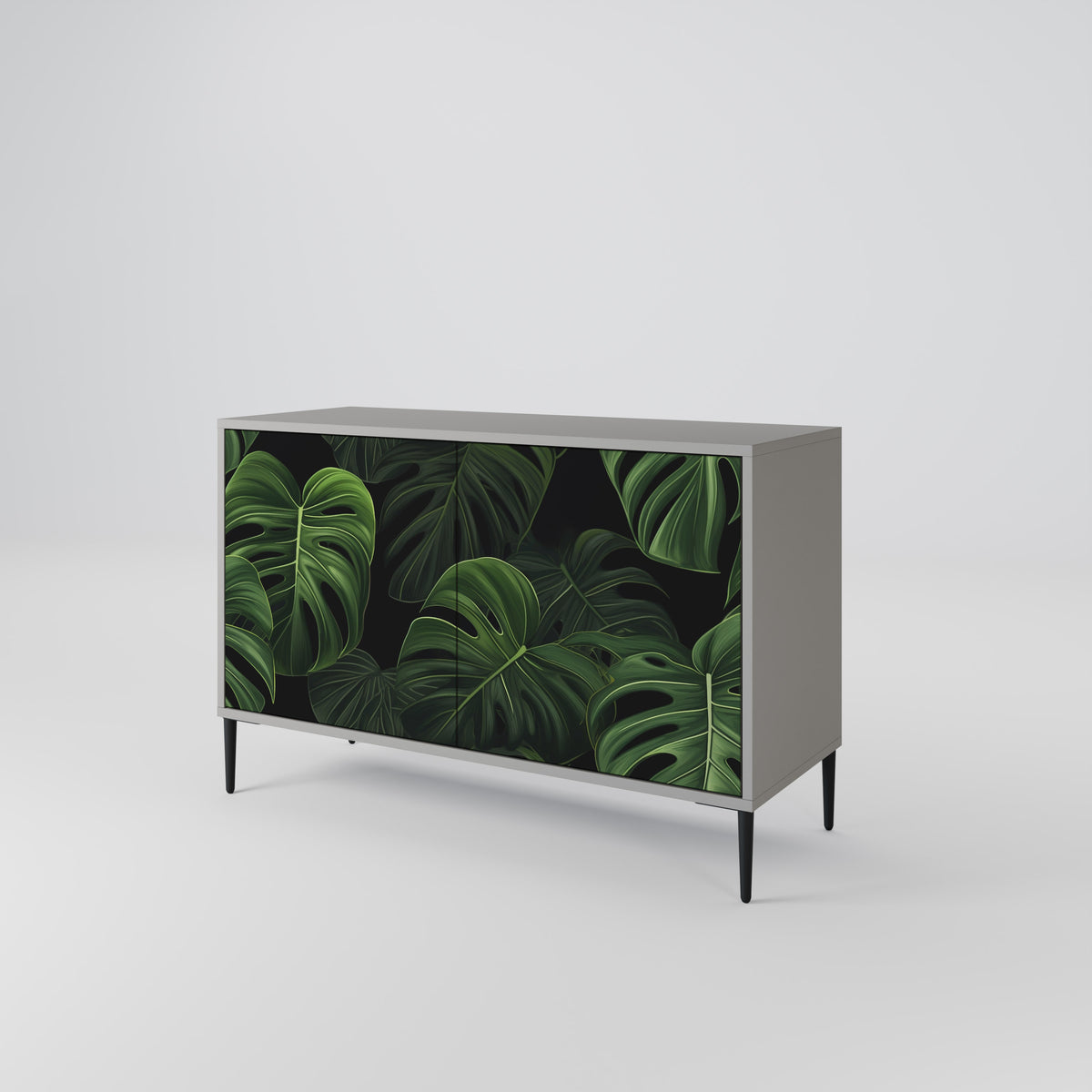 INFINITE MONSTERA Dvoudveřová komoda