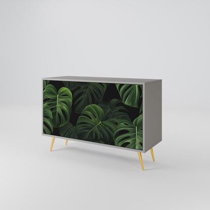 INFINITE MONSTERA Dvoudveřová komoda