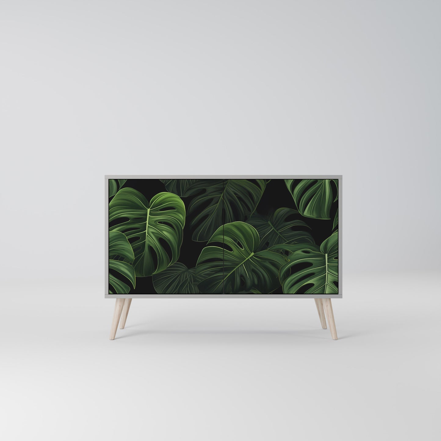 INFINITE MONSTERA Dvoudveřová komoda