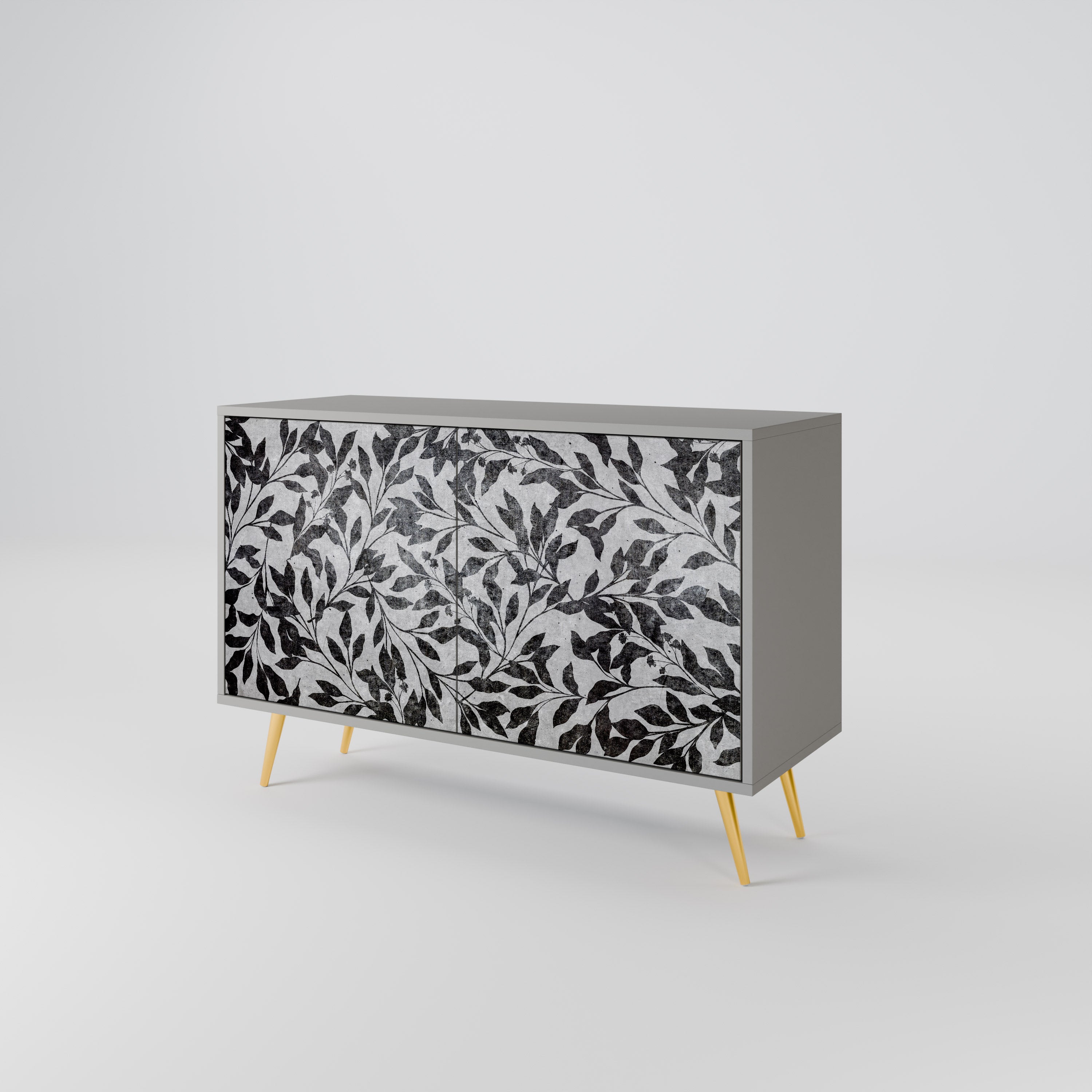 CHARCOAL SPROUT 2-Door Sideboard