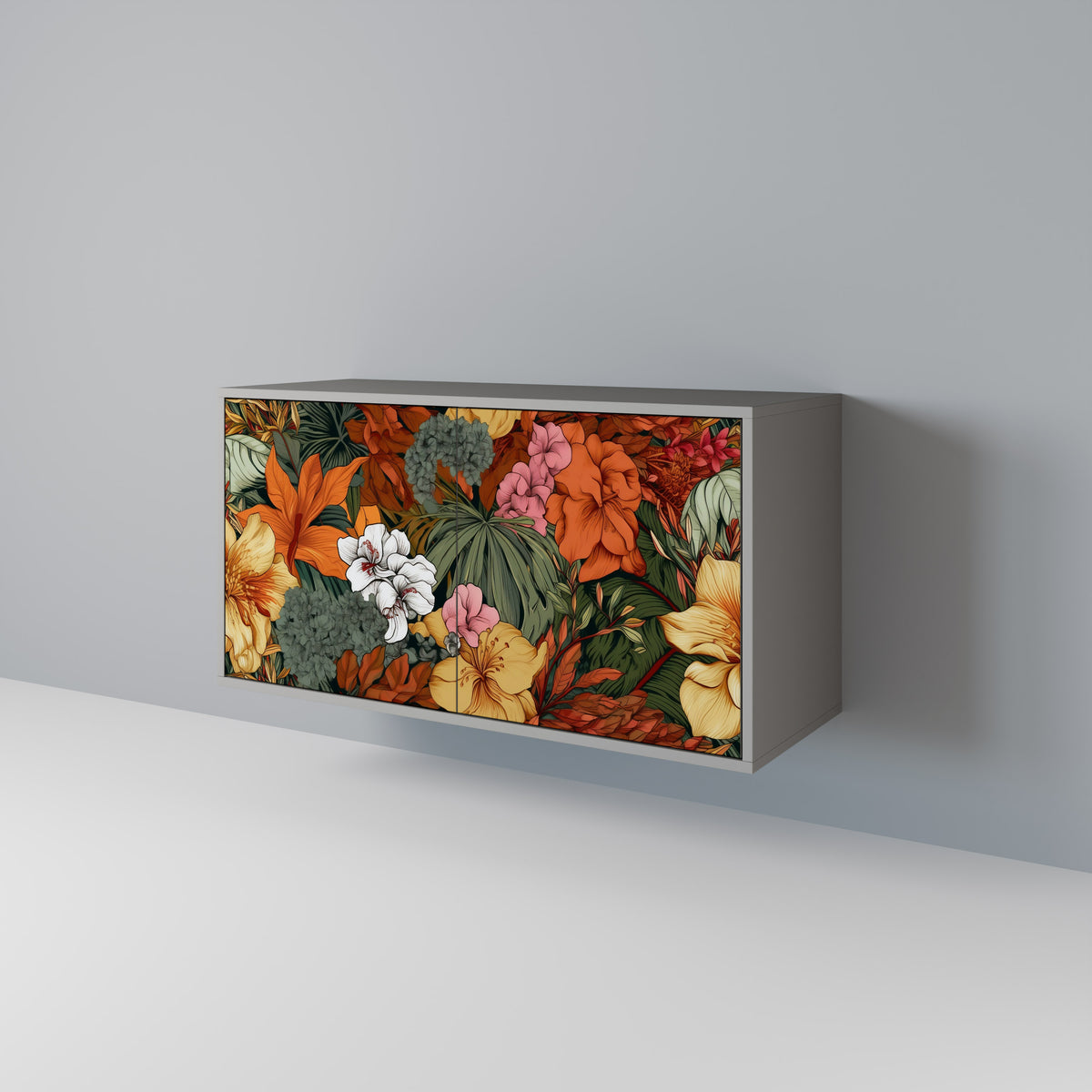RADIANT FLORA Dvoudveřová komoda